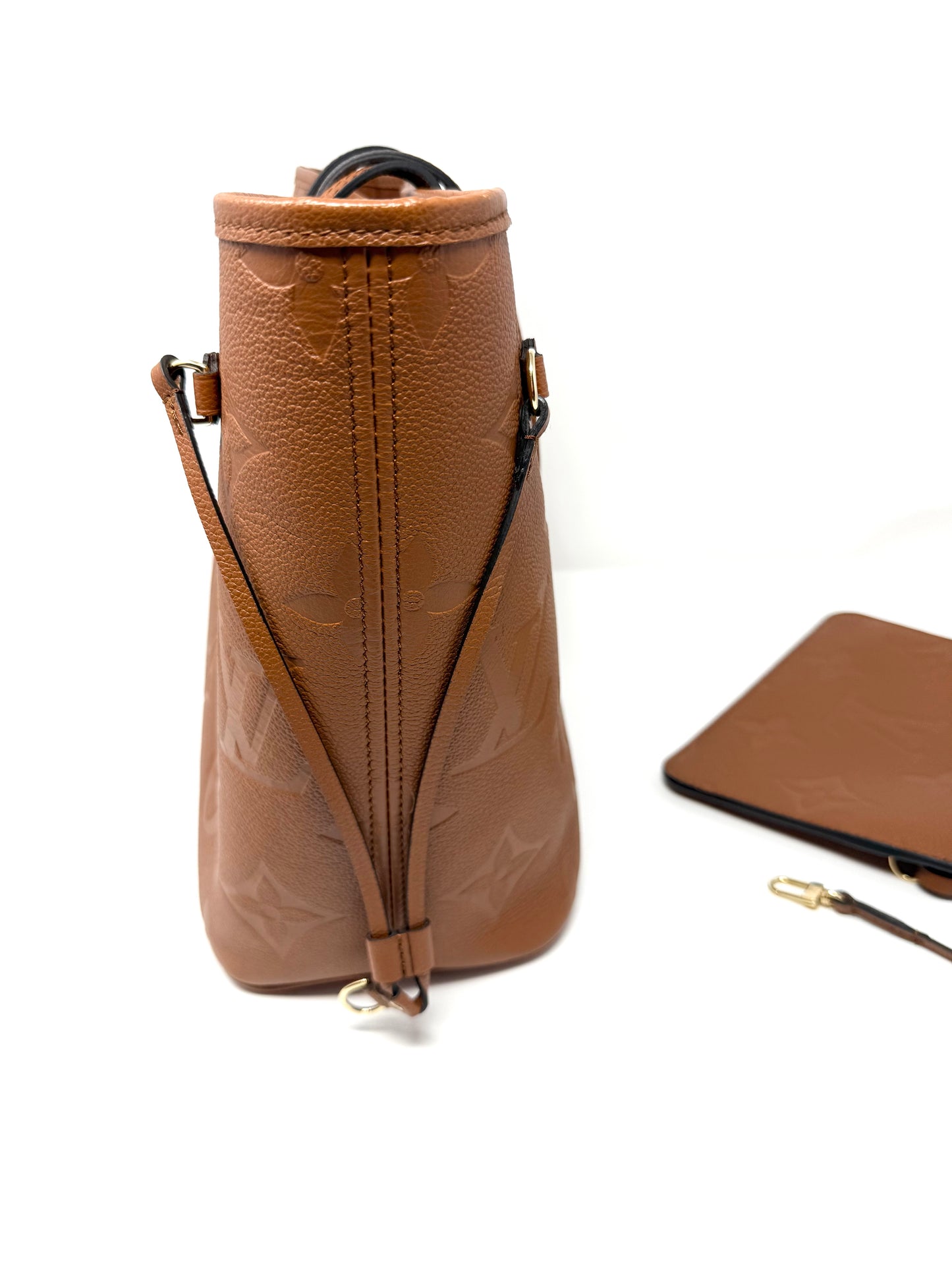 Louis Vuitton Empreinte Giant Neverfull MM Cognac Brown