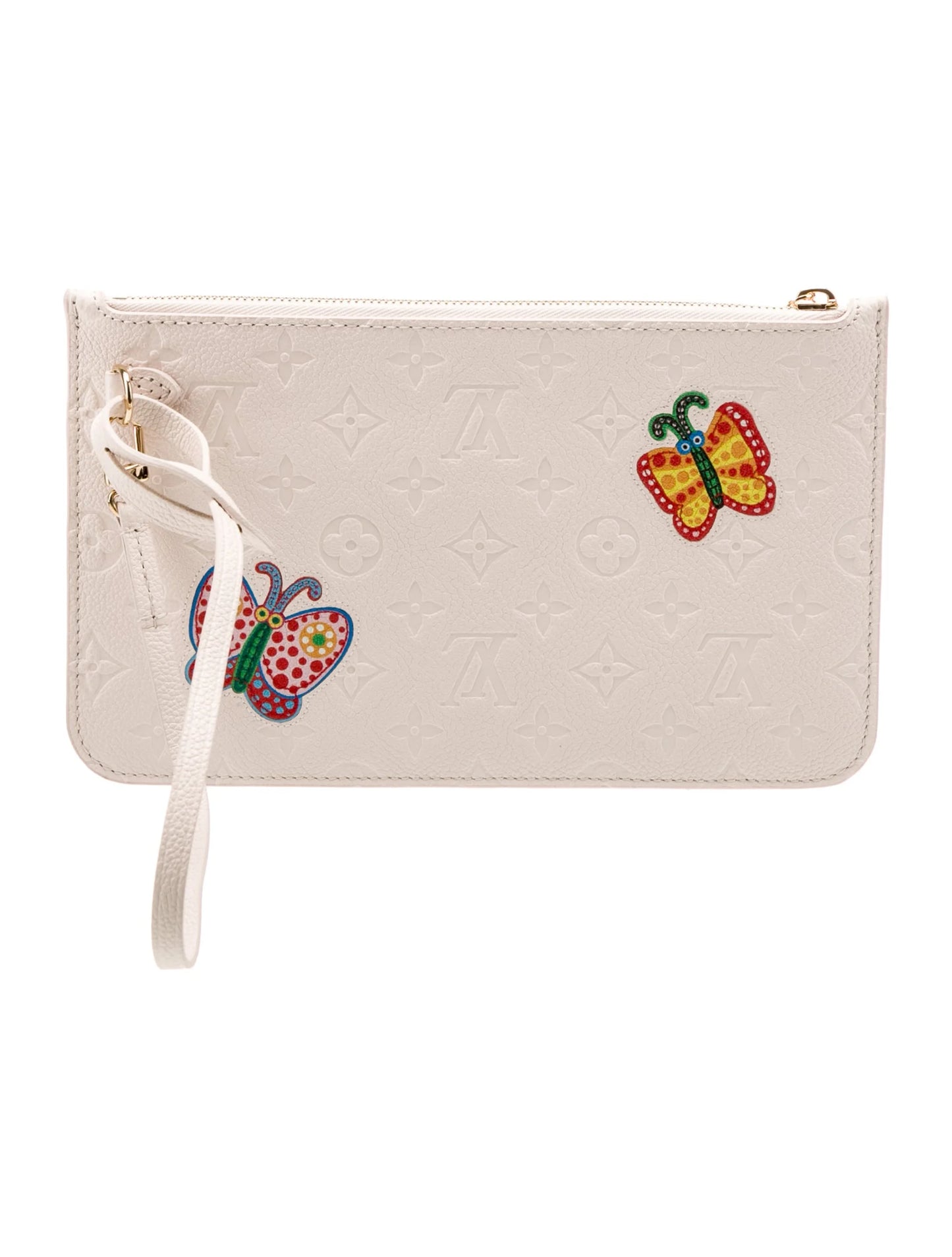 Louis Vuitton Yayoi Kasuma Multicolor Butterflies Dots Neverfull Pochette Pouch