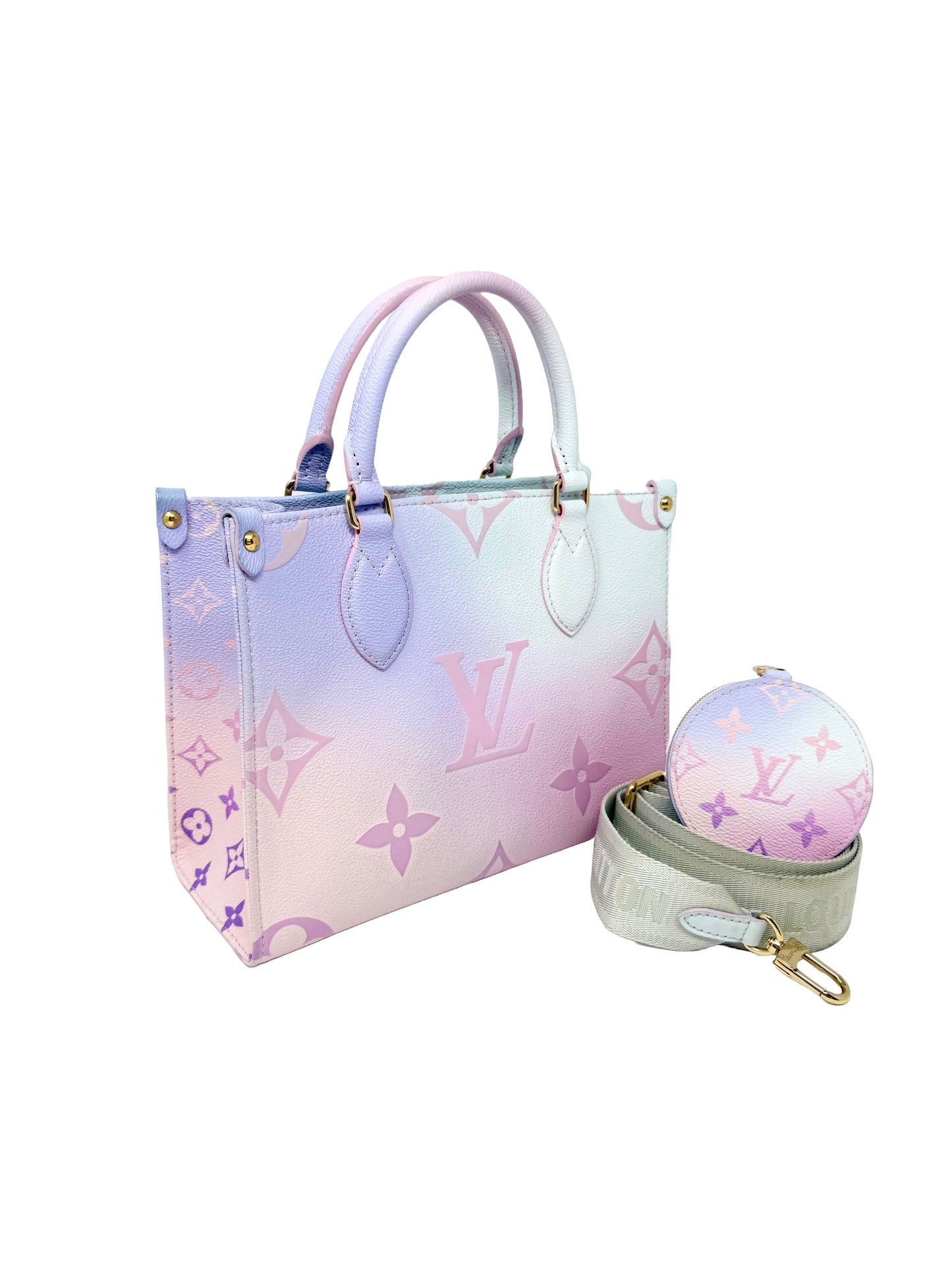 Louis Vuitton Monogram Giant Spring In The City OnTheGo PM Sunrise Pastel