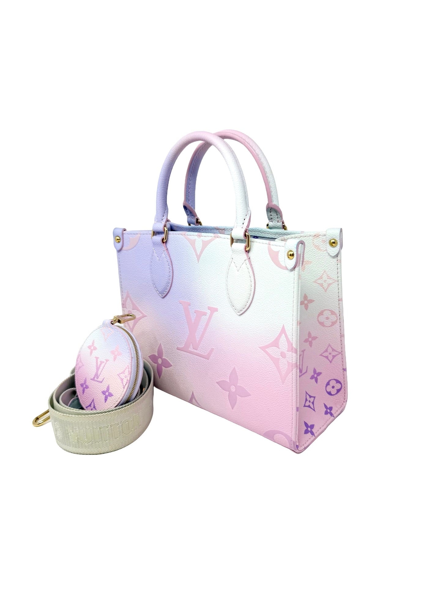 Louis Vuitton Monogram Giant Spring In The City OnTheGo PM Sunrise Pastel
