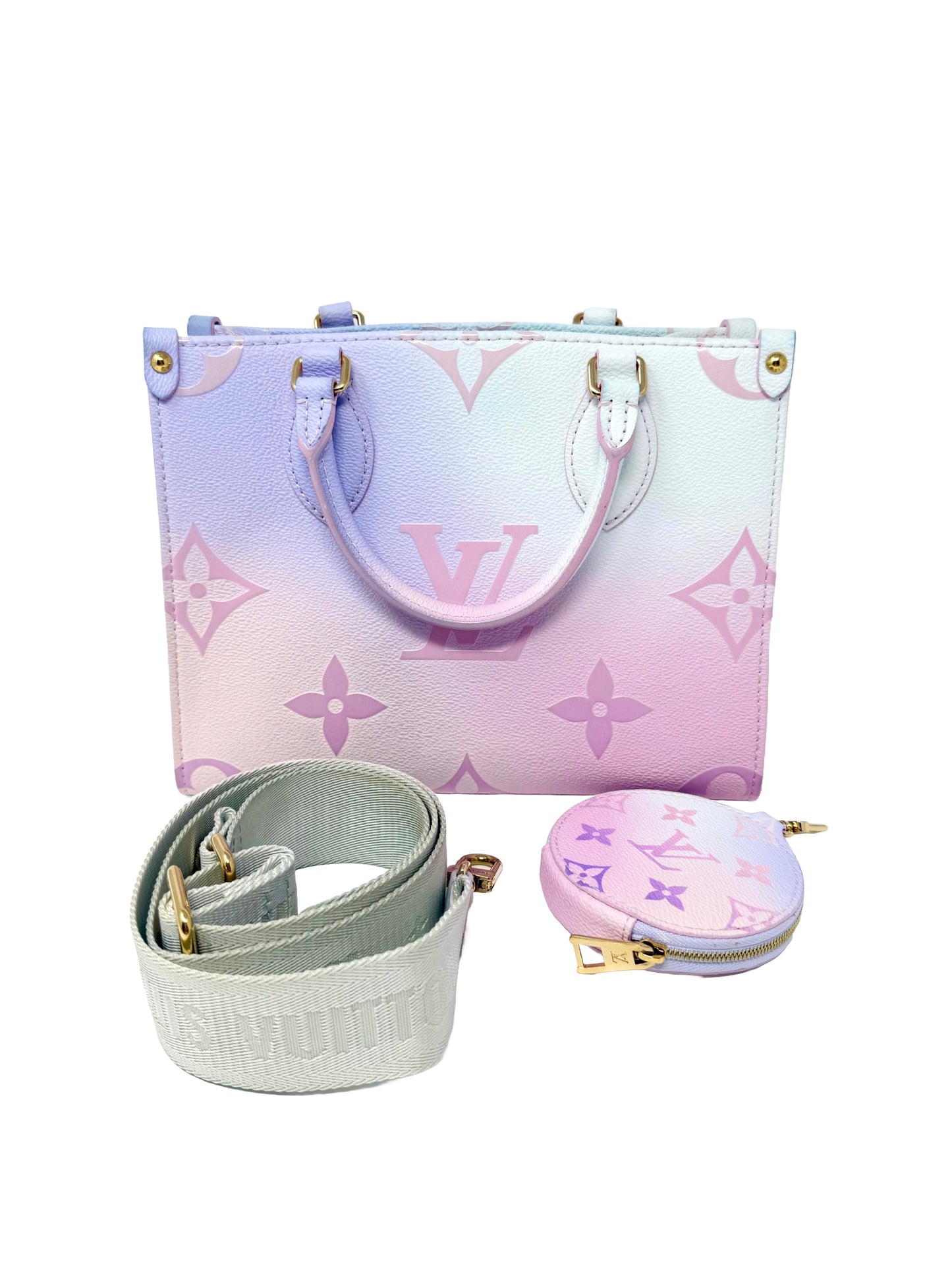 Louis Vuitton Monogram Giant Spring In The City OnTheGo PM Sunrise Pastel