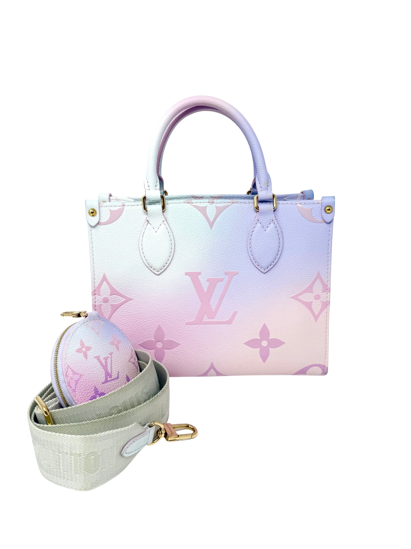 Louis Vuitton Monogram Giant Spring In The City OnTheGo PM Sunrise Pastel