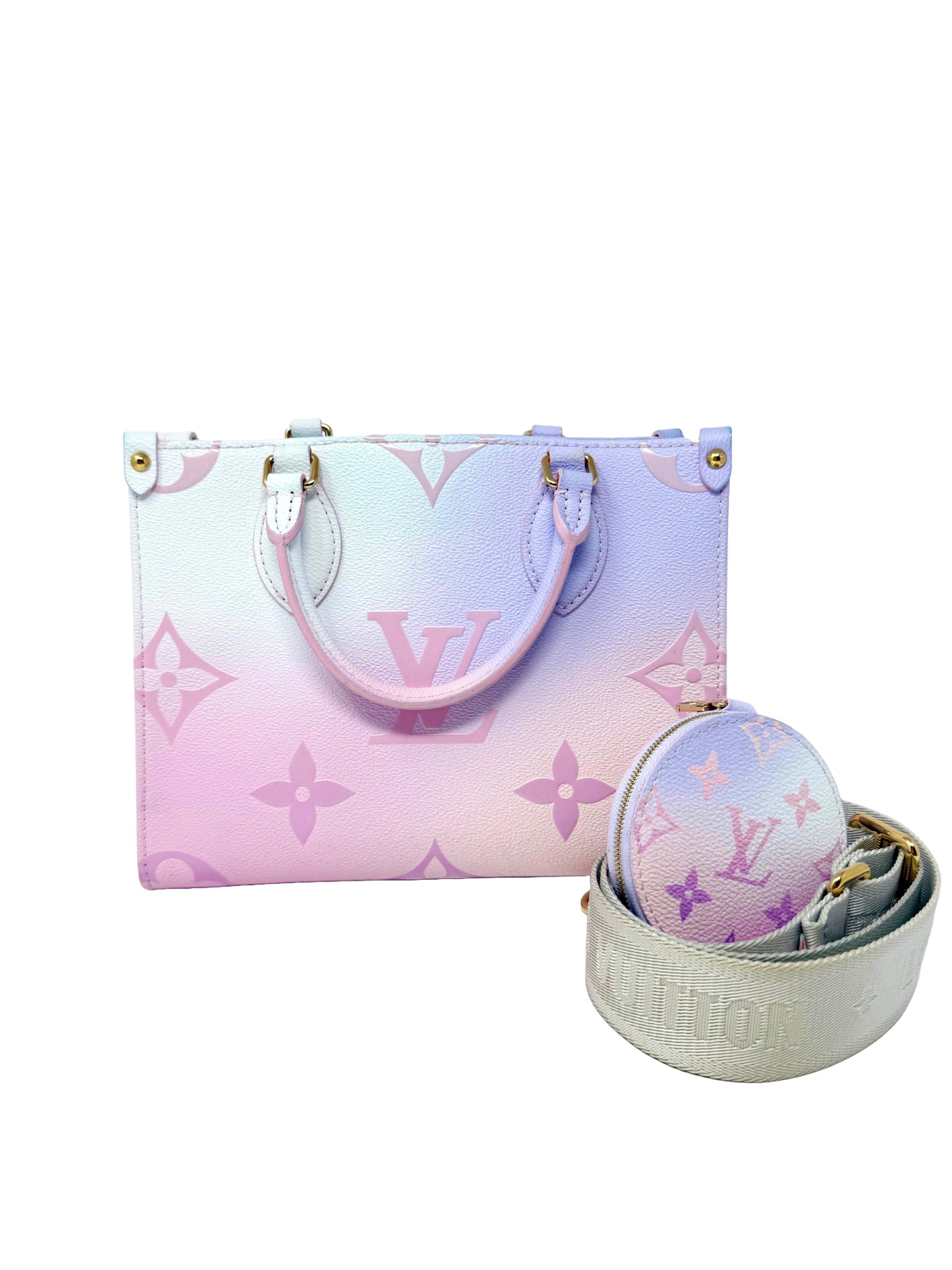Louis Vuitton Monogram Giant Spring In The City OnTheGo PM Sunrise Pastel