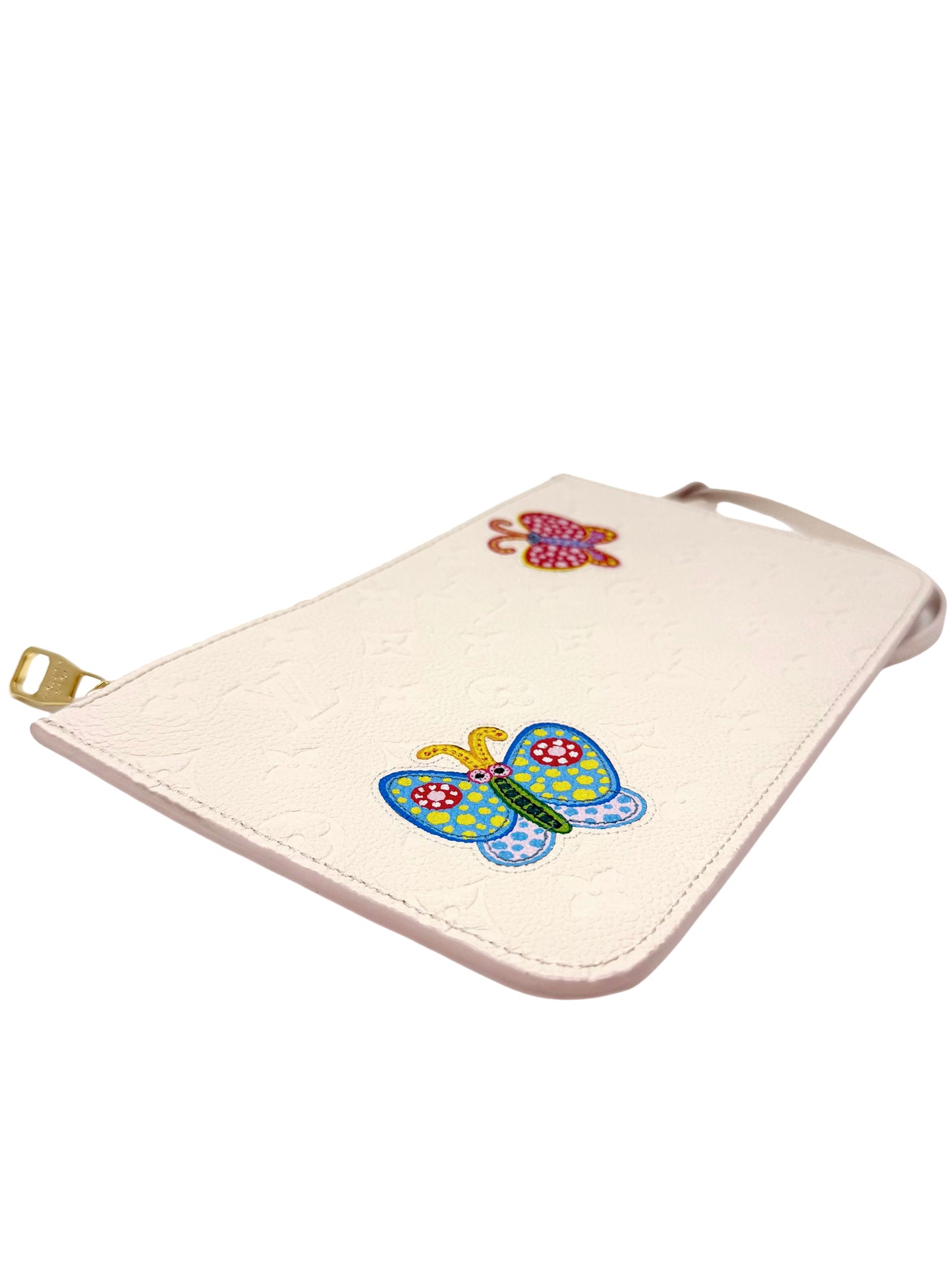 Louis Vuitton Yayoi Kasuma Multicolor Butterflies Dots Neverfull Pochette Pouch