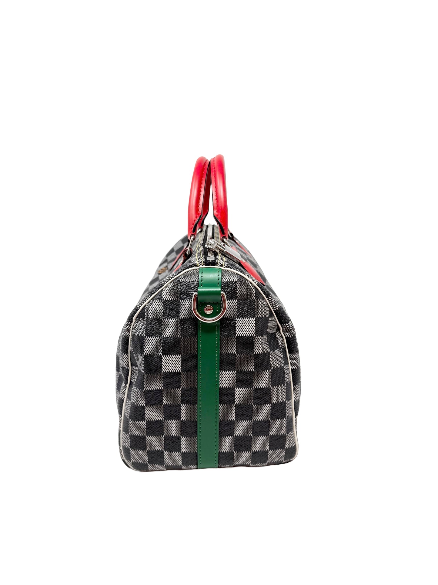 Louis Vuitton Damier Noir Speedy Bandouliere 30 Nicolas Ghesquiere