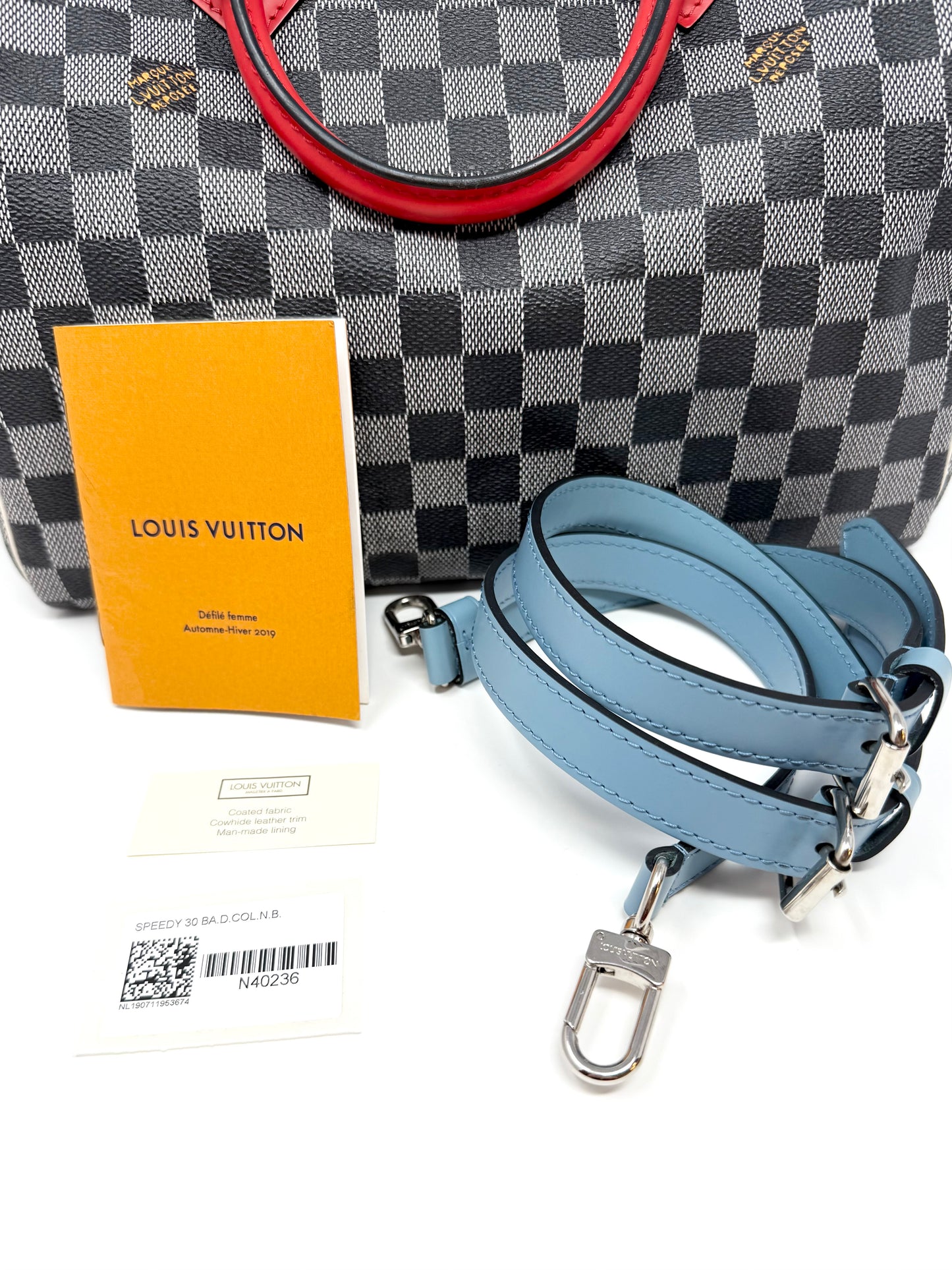Louis Vuitton Damier Noir Speedy Bandouliere 30 Nicolas Ghesquiere