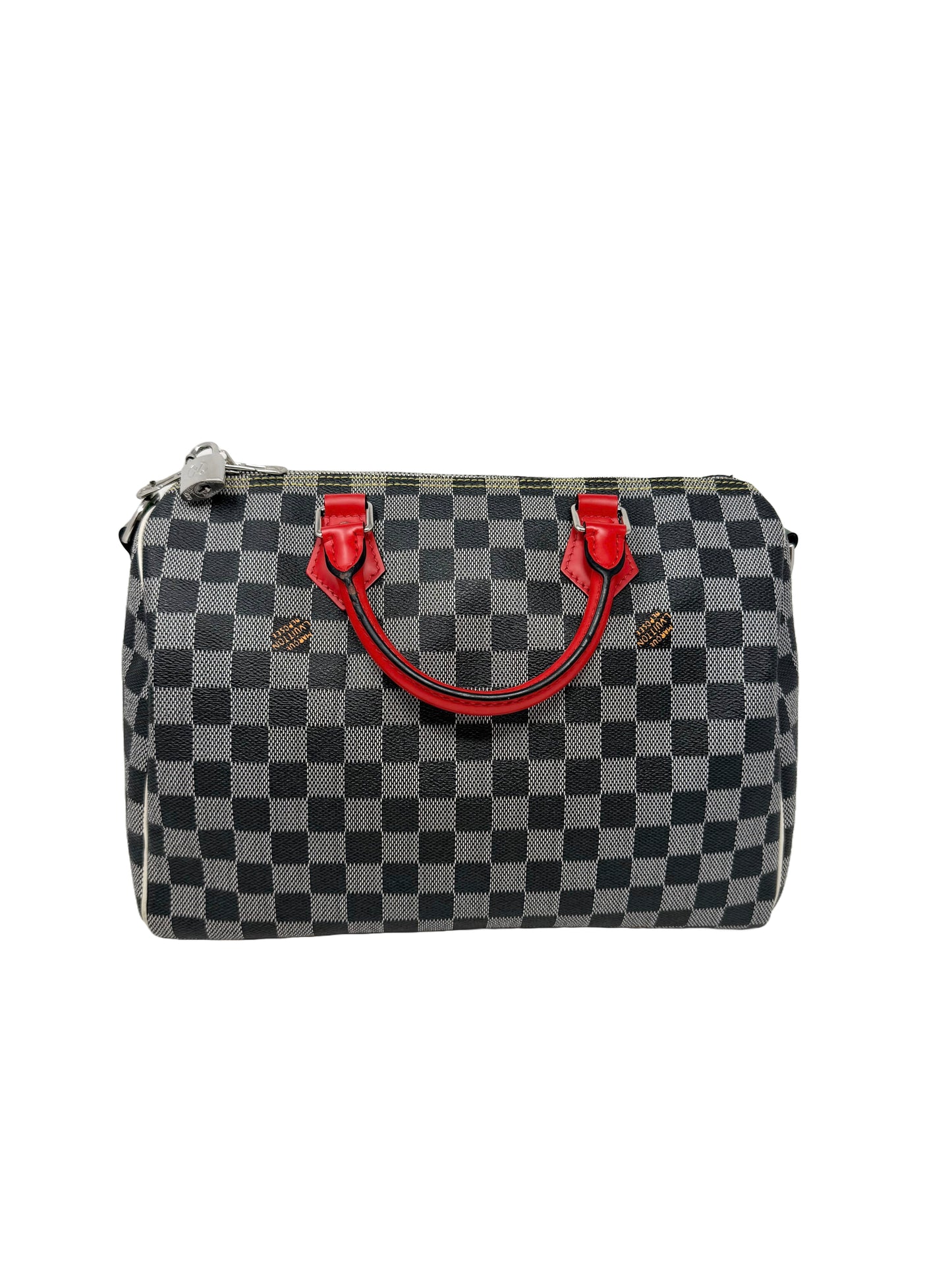 Louis Vuitton Damier Noir Speedy Bandouliere 30 Nicolas Ghesquiere