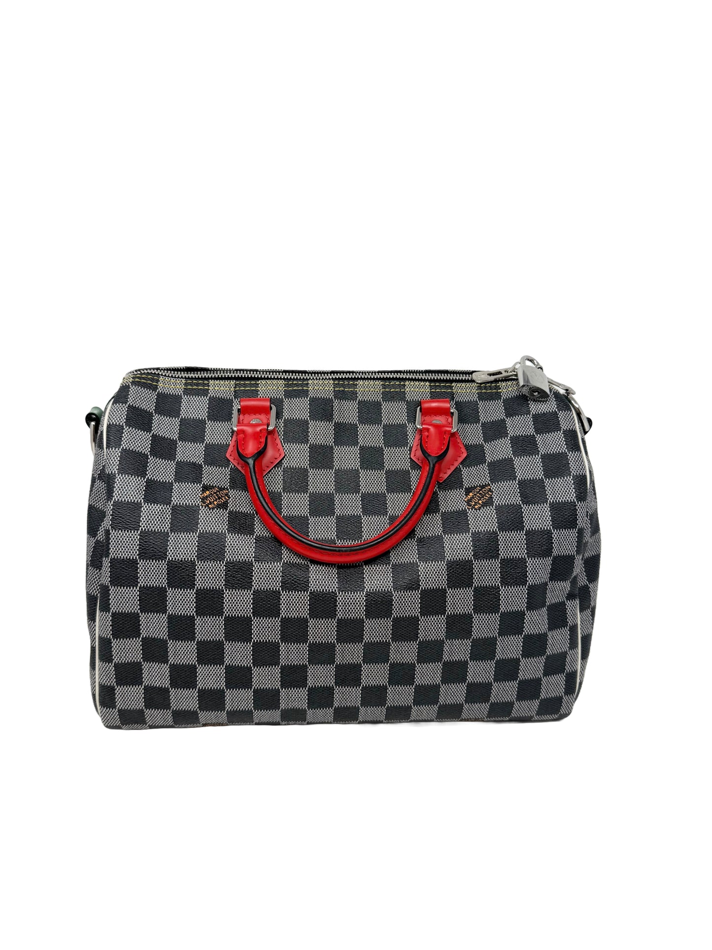 Louis Vuitton Damier Noir Speedy Bandouliere 30 Nicolas Ghesquiere