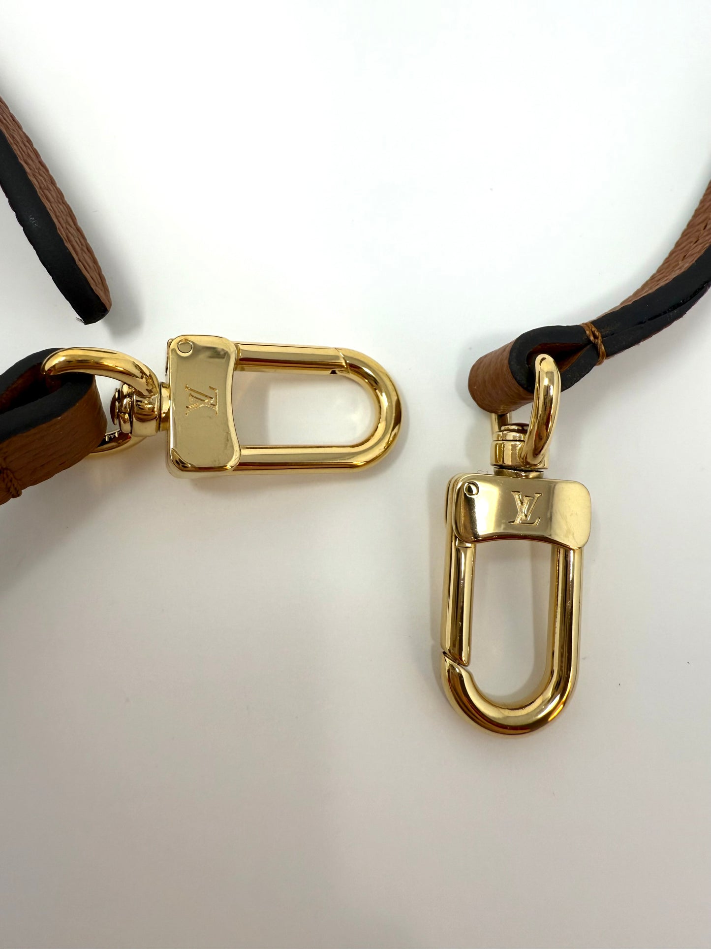 Louis Vuitton Double Zip Pochette Monogram Giant Cognac Crossbody