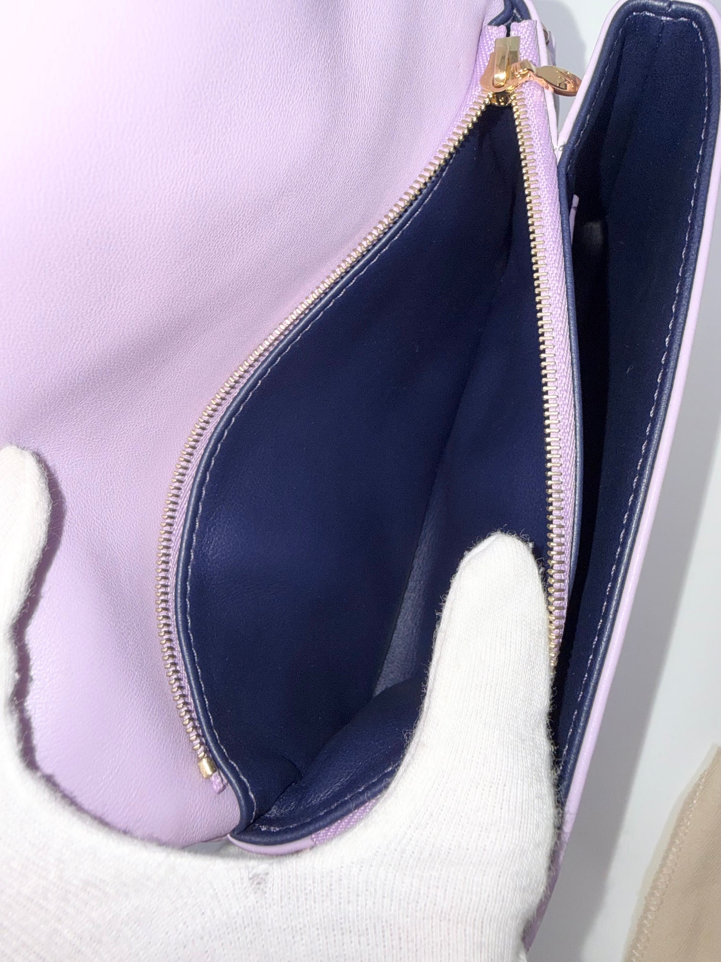 Louis Vuitton Pochette Coussin Embossed Lilac Lavender Purple