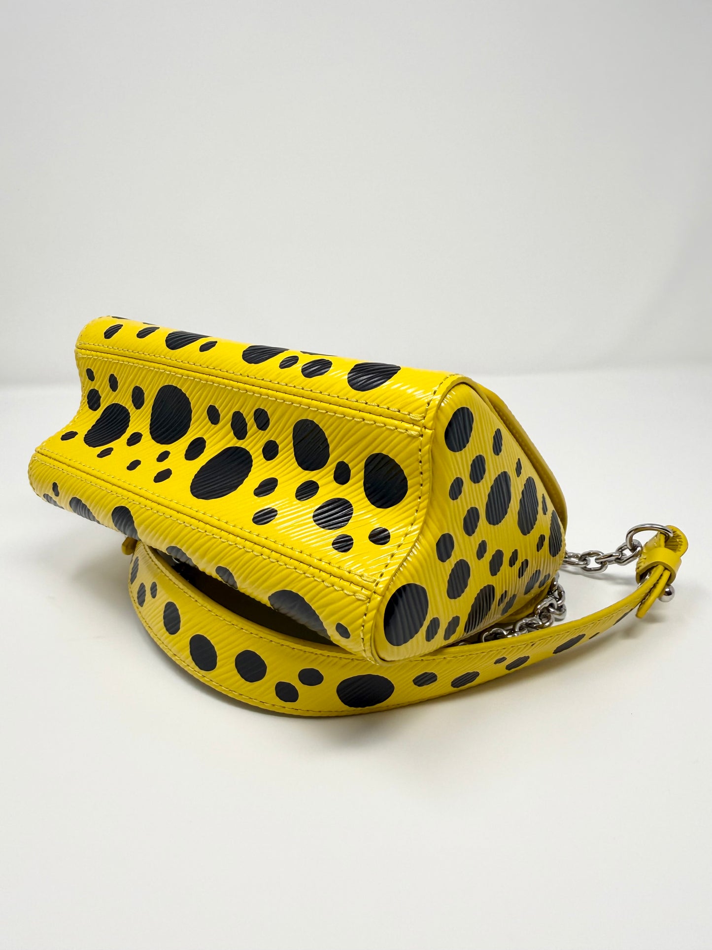 Louis Vuitton Yayoi Kusama Epi Twist PM Yellow Black Infinity Dots