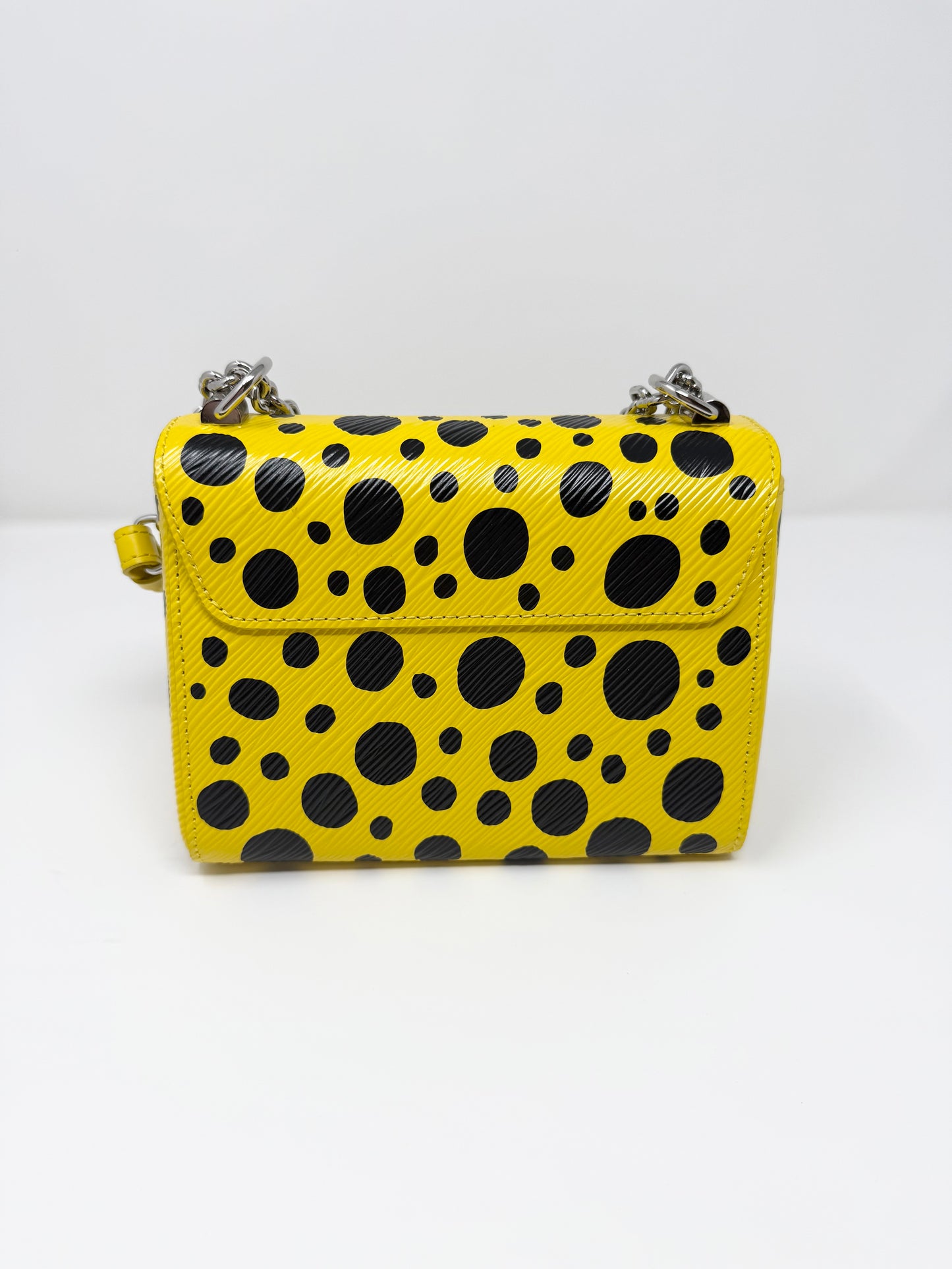 Louis Vuitton Yayoi Kusama Epi Twist PM Yellow Black Infinity Dots