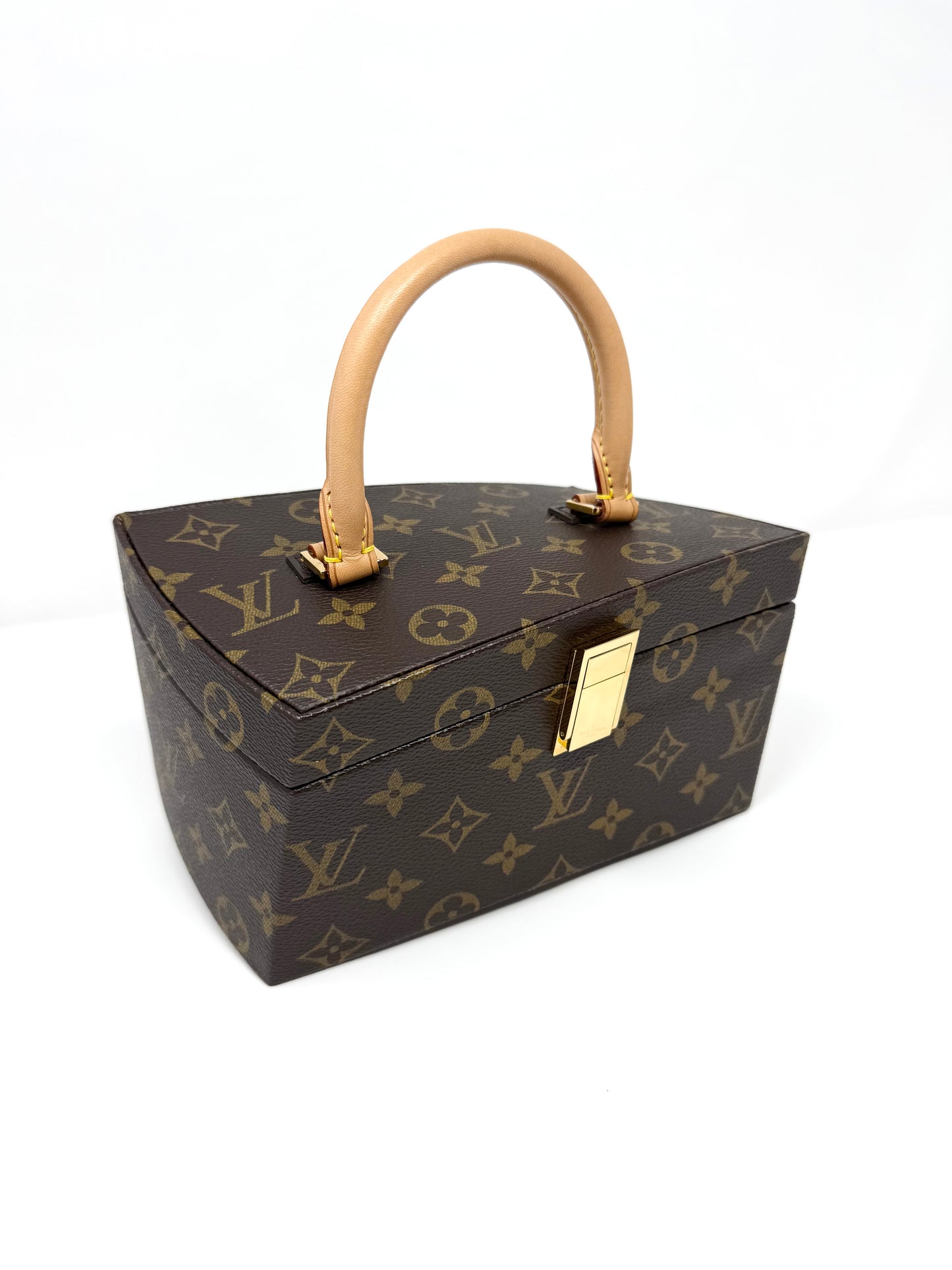 Louis Vuitton Frank Gehry Twisted Trunk Box Bag Brown Monogram