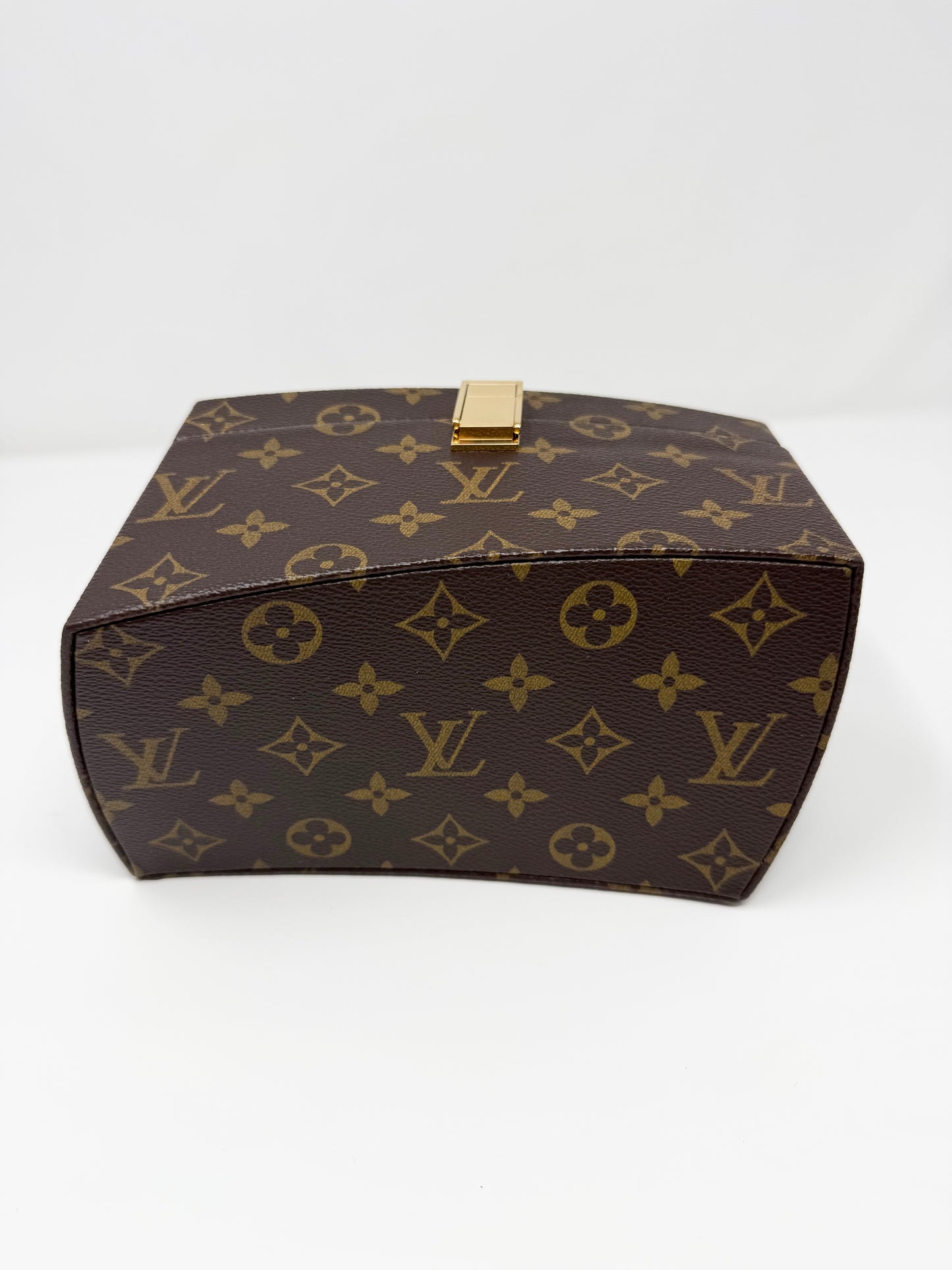 Louis Vuitton Frank Gehry Twisted Trunk Box Bag Brown Monogram