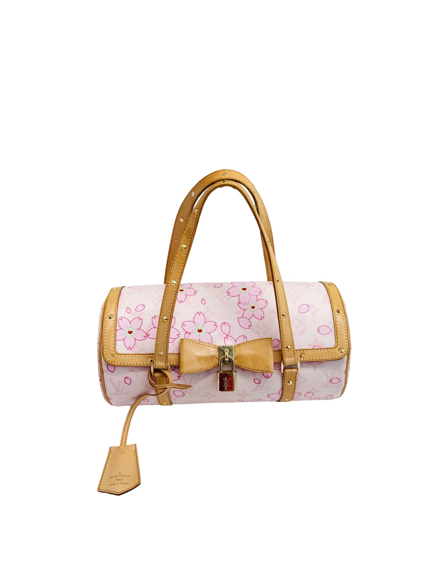 Louis Vuitton Murakami Monogram Cherry Blossom Papillon Pink
