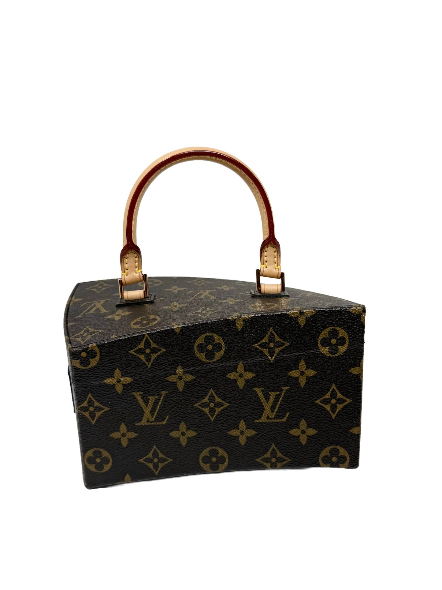 Louis Vuitton Frank Gehry Twisted Trunk Box Bag Brown Monogram