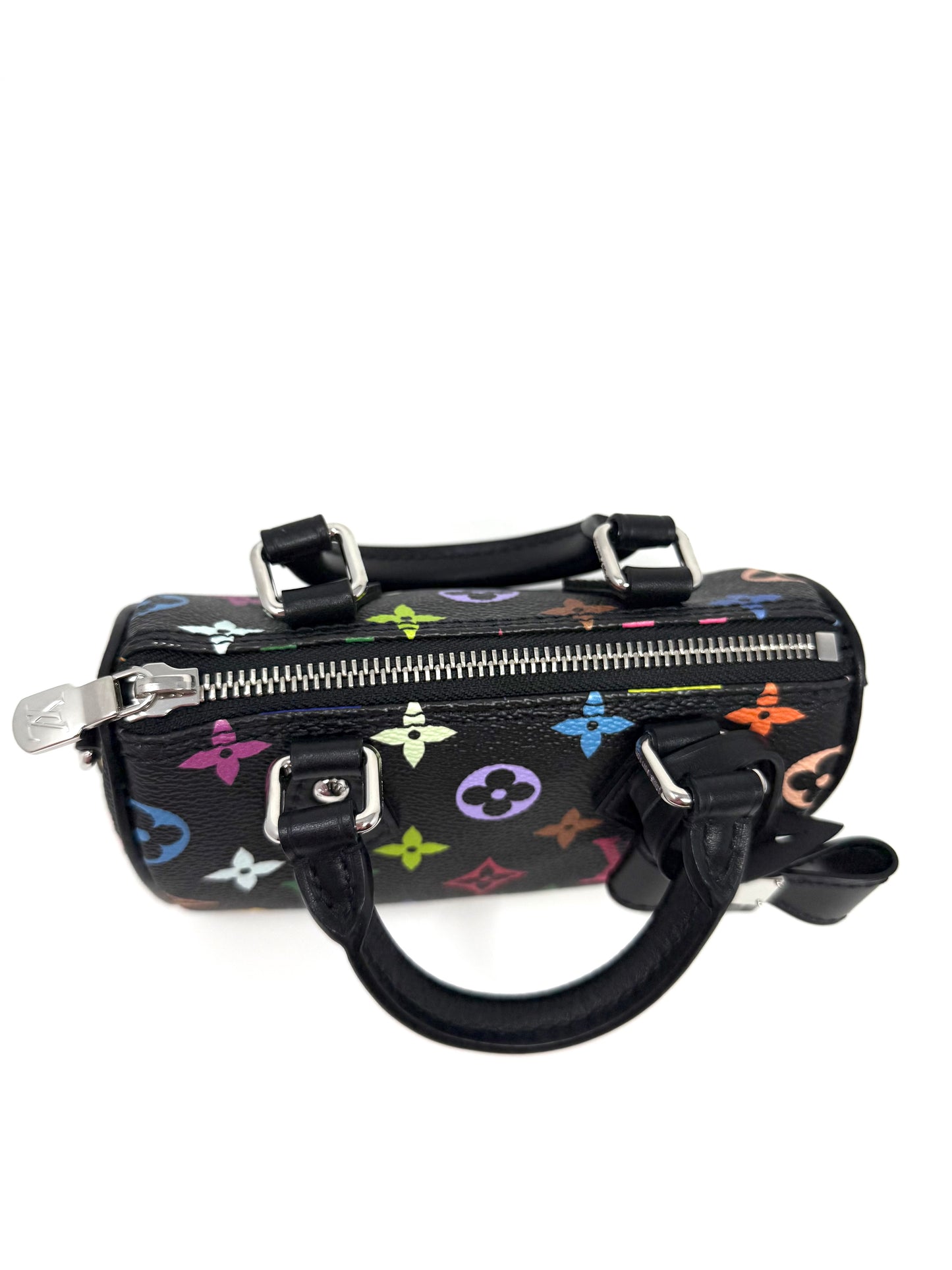 Louis Vuitton Takashi Murakami LV x TM Speedy Nano Multicolor Noir Black
