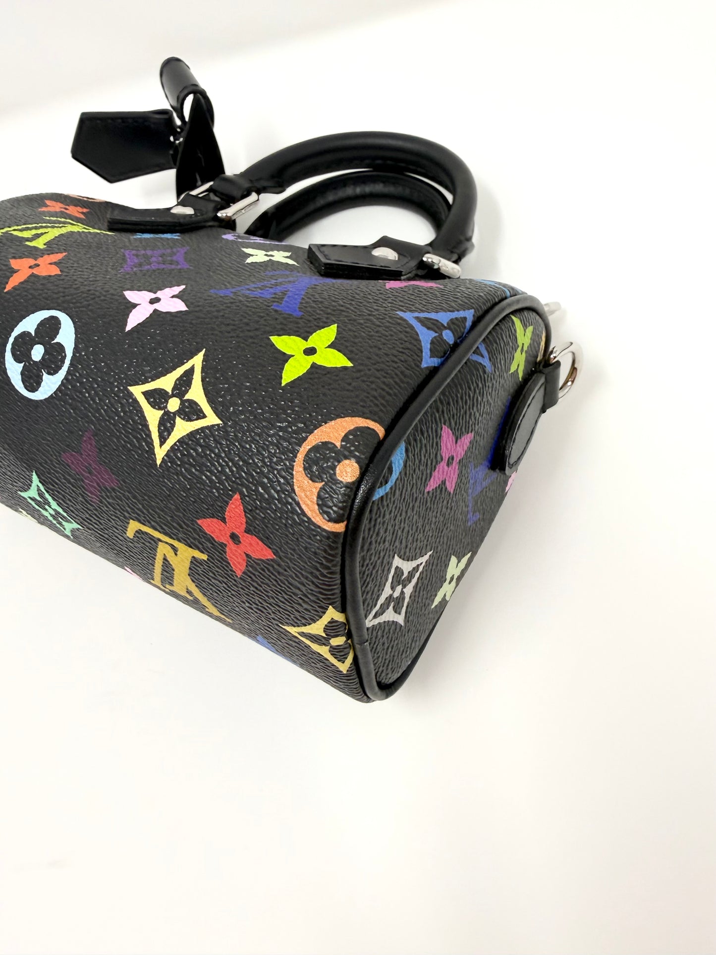 Louis Vuitton Takashi Murakami LV x TM Speedy Nano Multicolor Noir Black