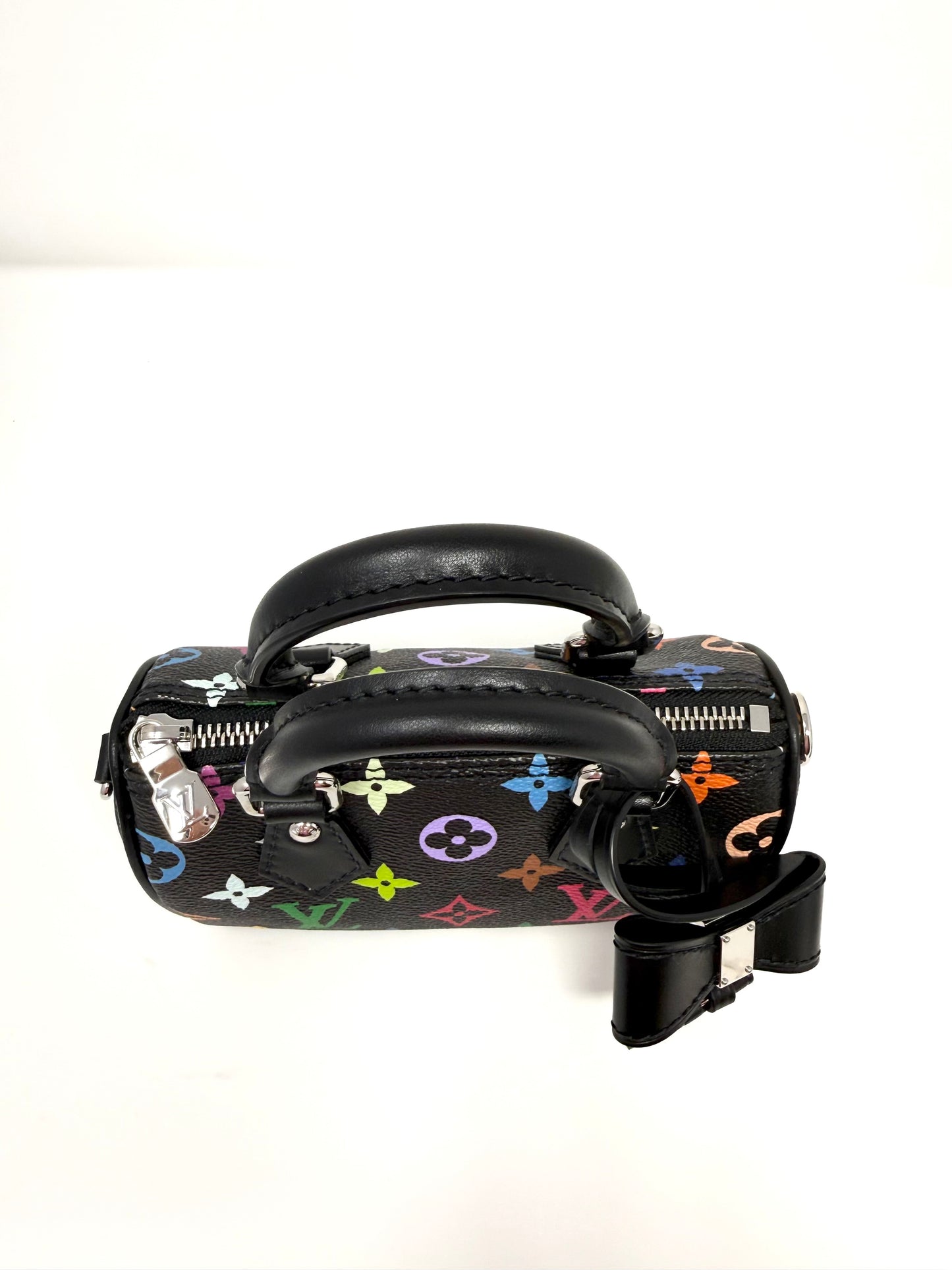 Louis Vuitton Takashi Murakami LV x TM Speedy Nano Multicolor Noir Black