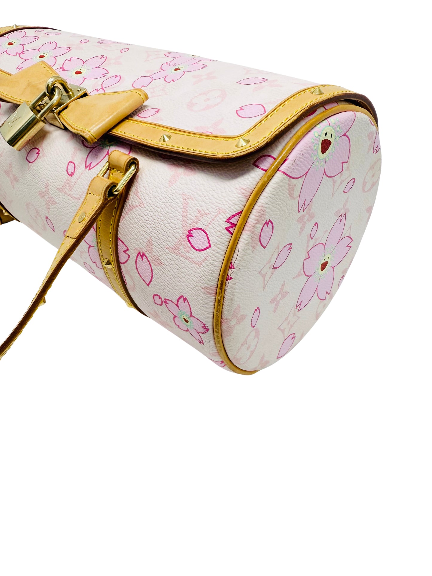 Louis Vuitton Murakami Monogram Cherry Blossom Papillon Pink