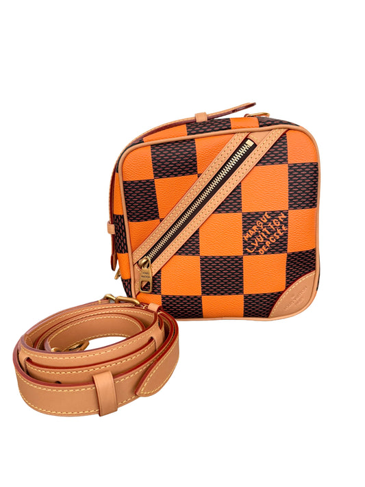 Louis Vuitton Pharrell Damier Pop Chess Messenger Orange