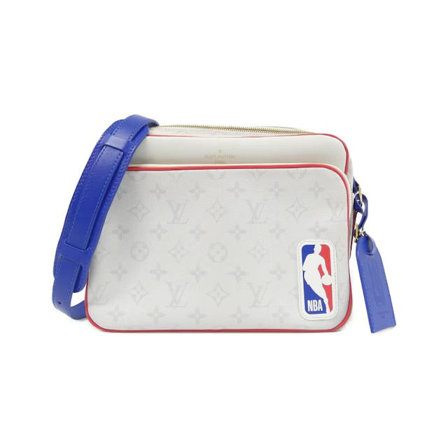 Louis Vuitton NBA Nil Messenger Bag Grey Antarctica