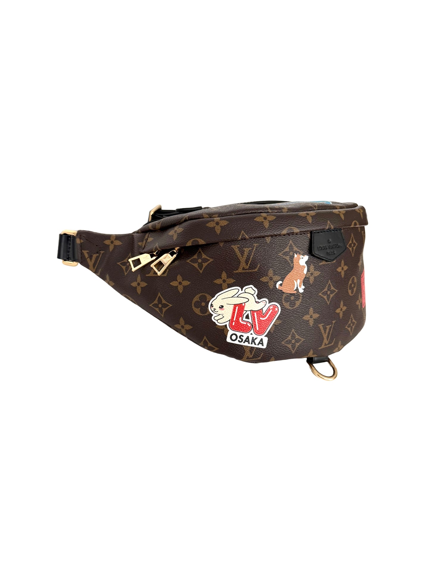 Louis Vuitton Bumbag Monogram Canvas Brown Original World Tour Fanny Waist Bag