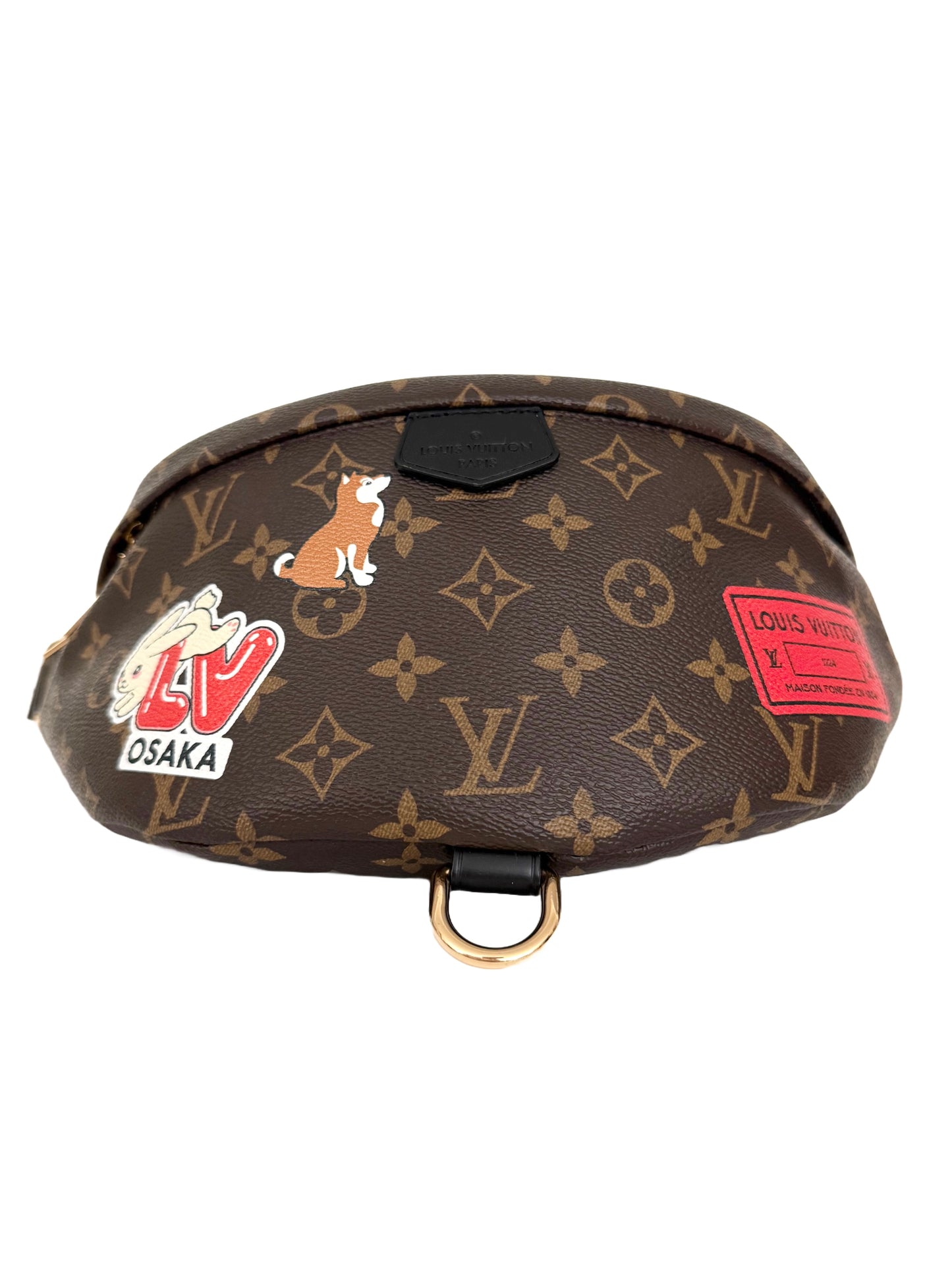 Louis Vuitton Bumbag Monogram Canvas Brown Original World Tour Fanny Waist Bag