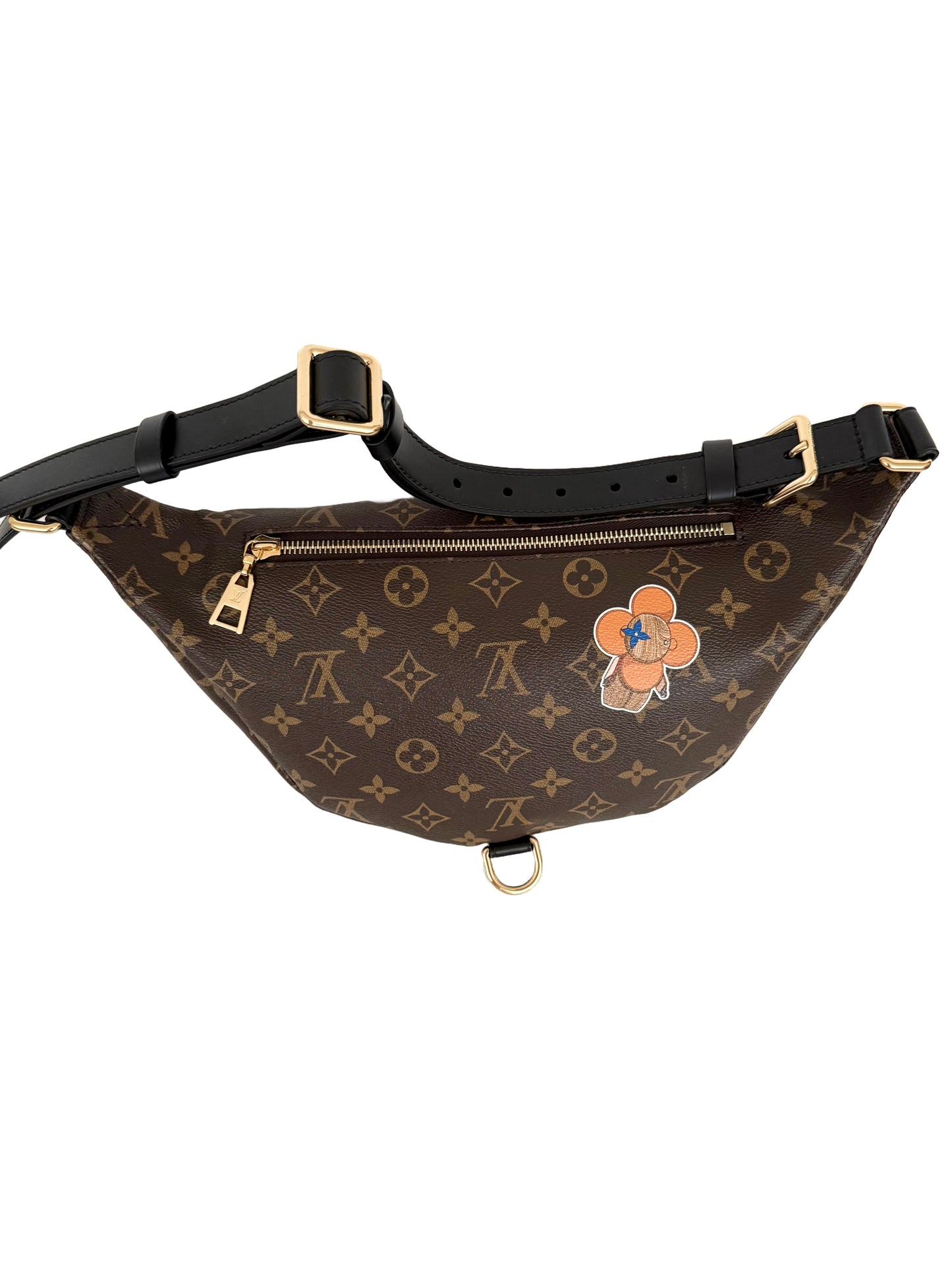 Louis Vuitton Bumbag Monogram Canvas Brown Original World Tour Fanny Waist Bag