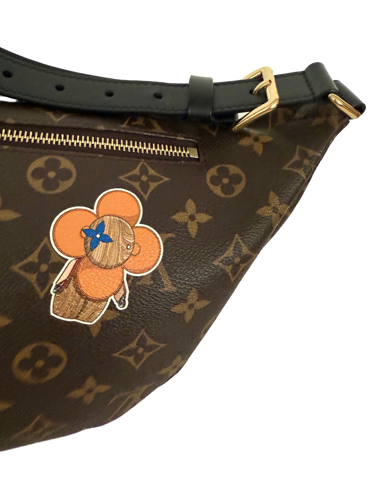 Louis Vuitton Bumbag Monogram Canvas Brown Original World Tour Fanny Waist Bag