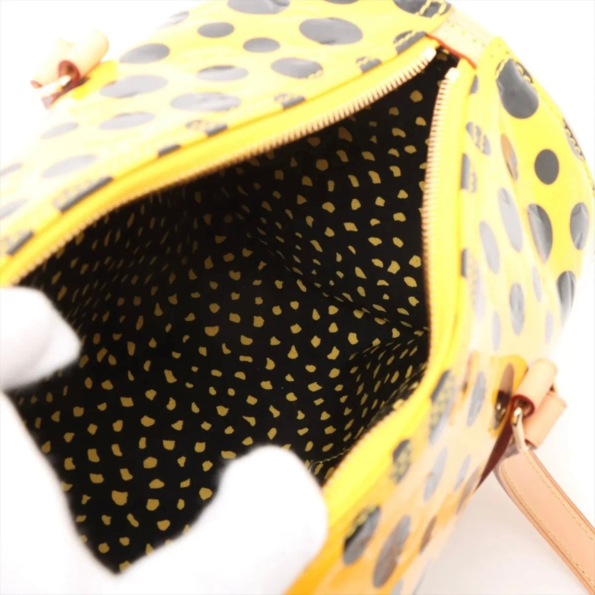 Louis Vuitton Yayoi Kusama Papillon Multicolor Infinity Dots Yellow