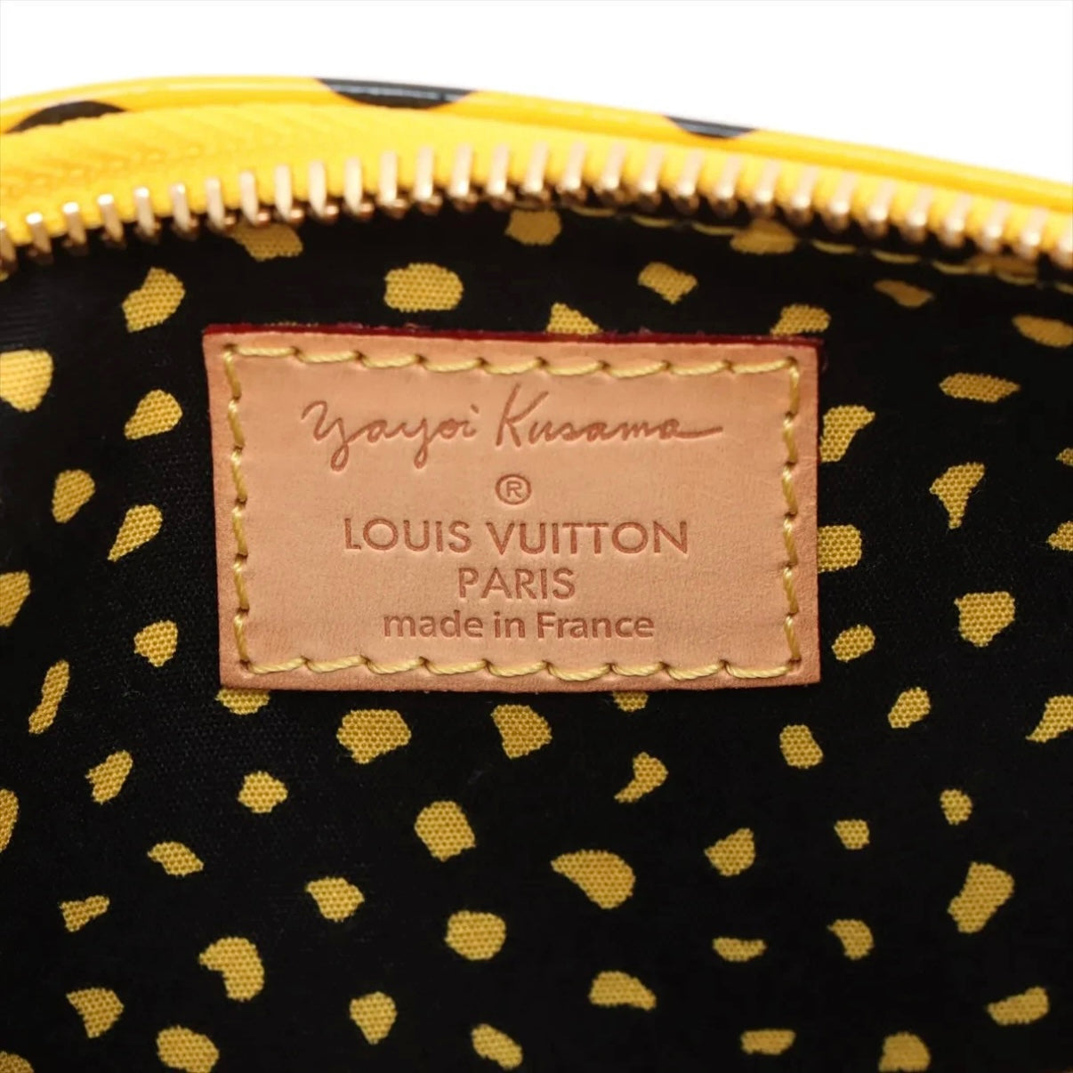 Louis Vuitton Yayoi Kusama Papillon Multicolor Infinity Dots Yellow