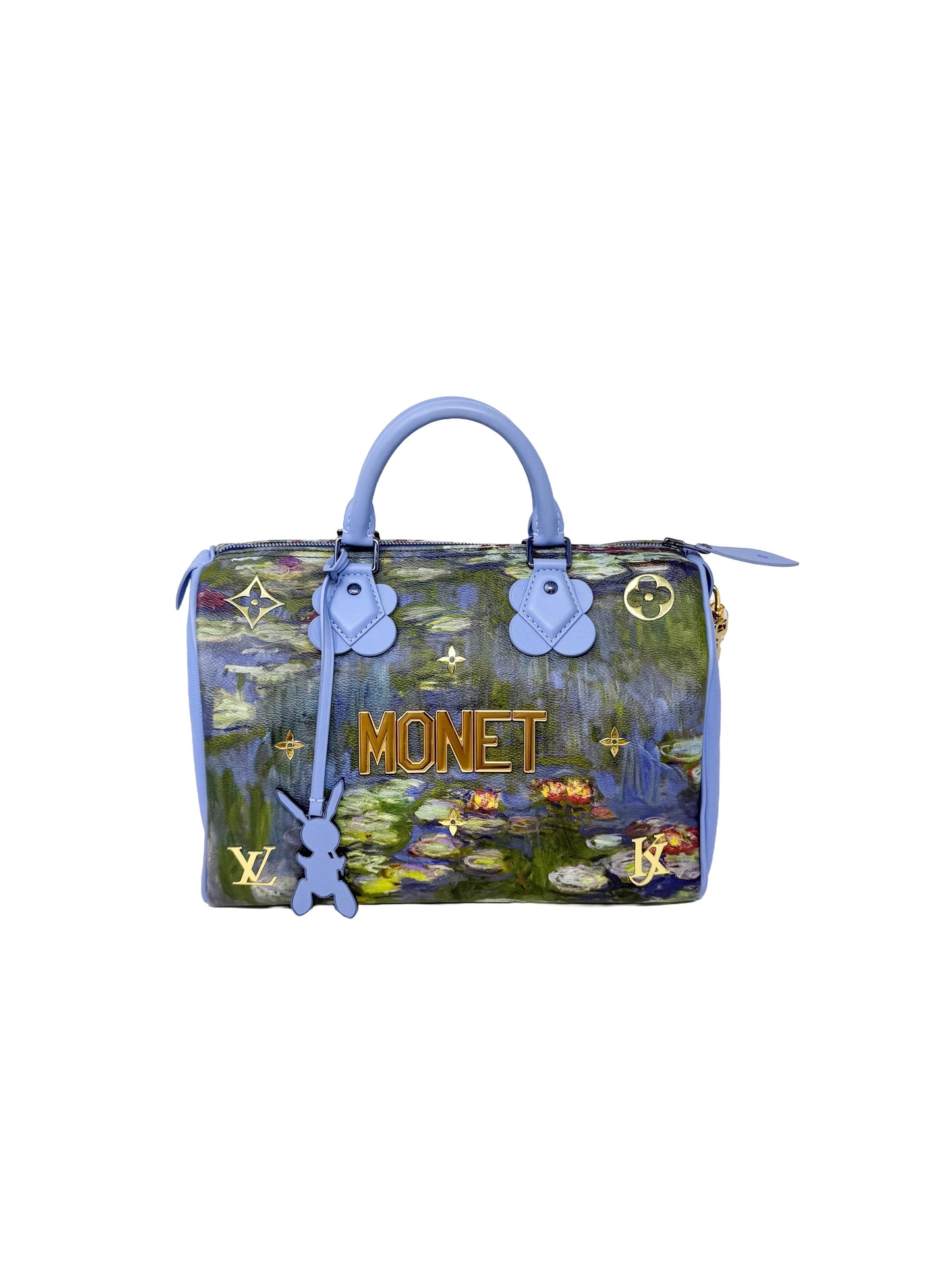 Louis Vuitton x Jeff Koons Speedy 30 Monet Lilies Masters Collection