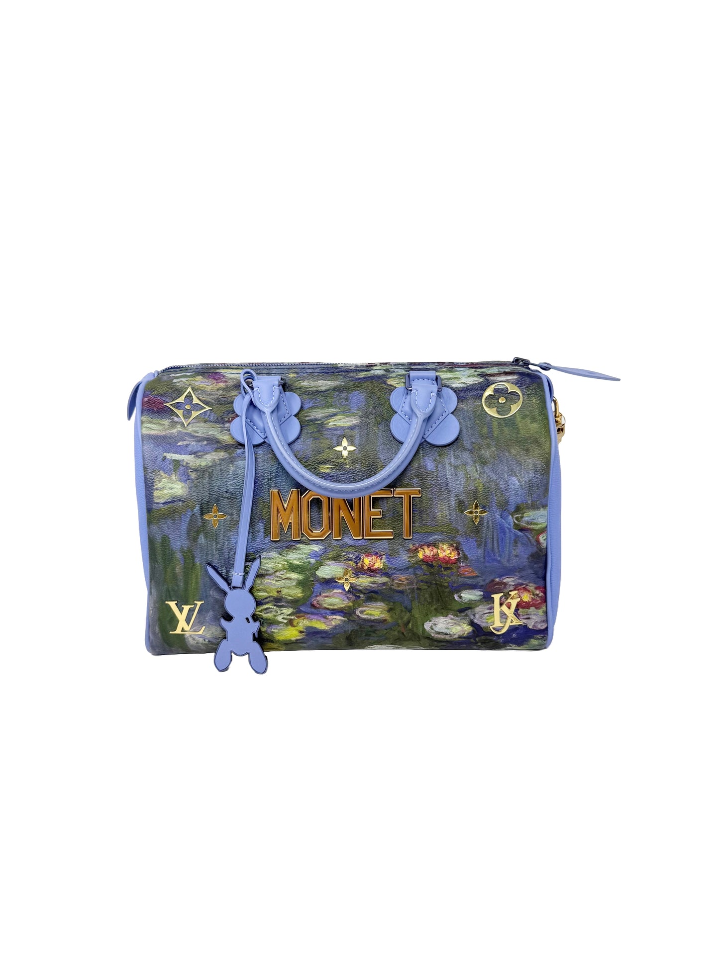 Louis Vuitton x Jeff Koons Speedy 30 Monet Lilies Masters Collection