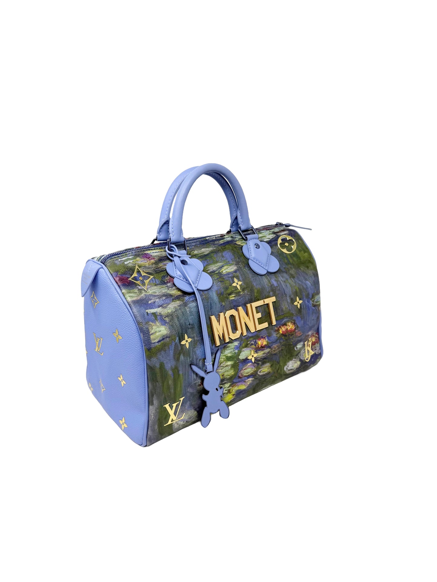 Louis Vuitton x Jeff Koons Speedy 30 Monet Lilies Masters Collection