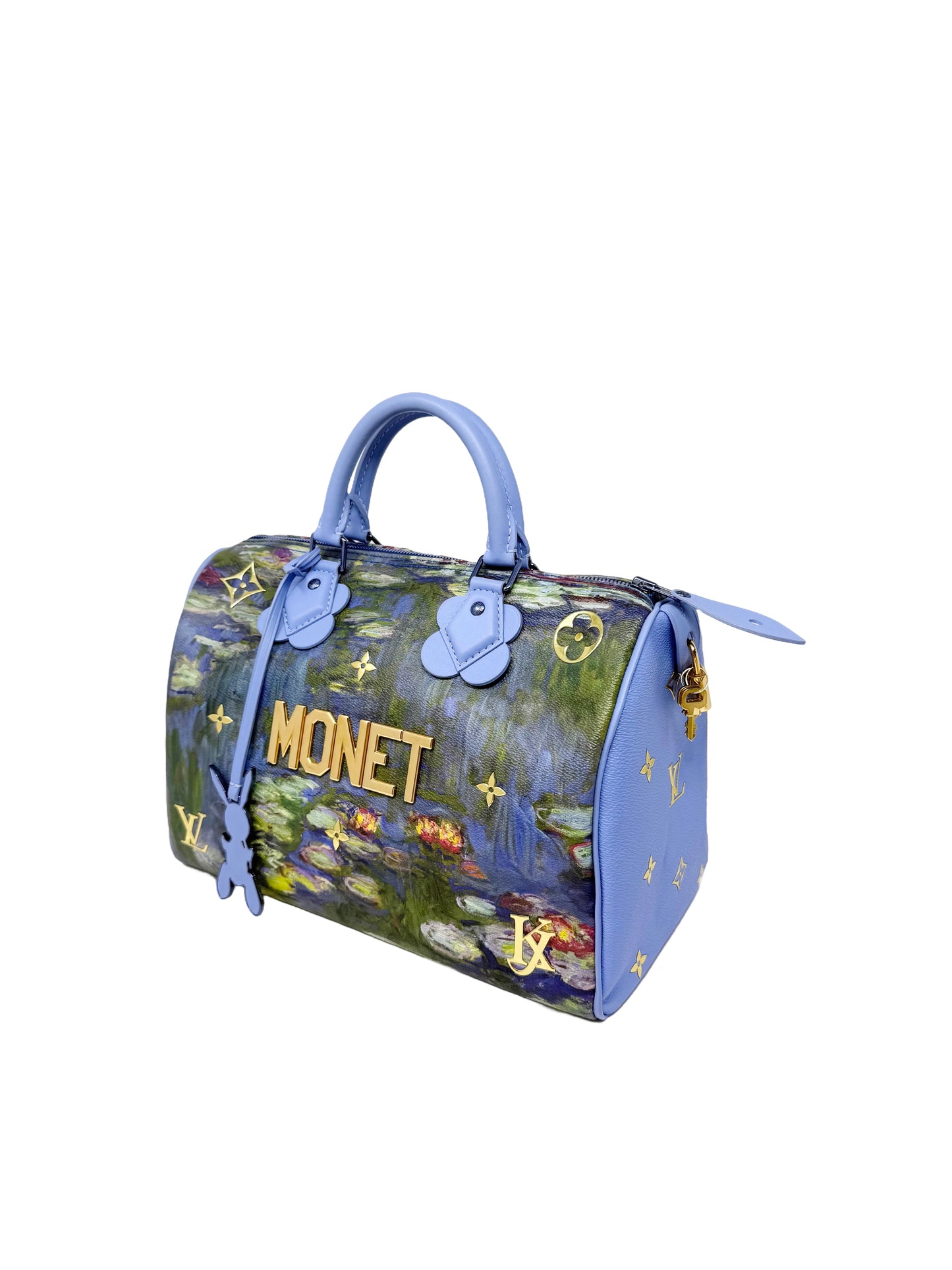 Louis Vuitton x Jeff Koons Speedy 30 Monet Lilies Masters Collection