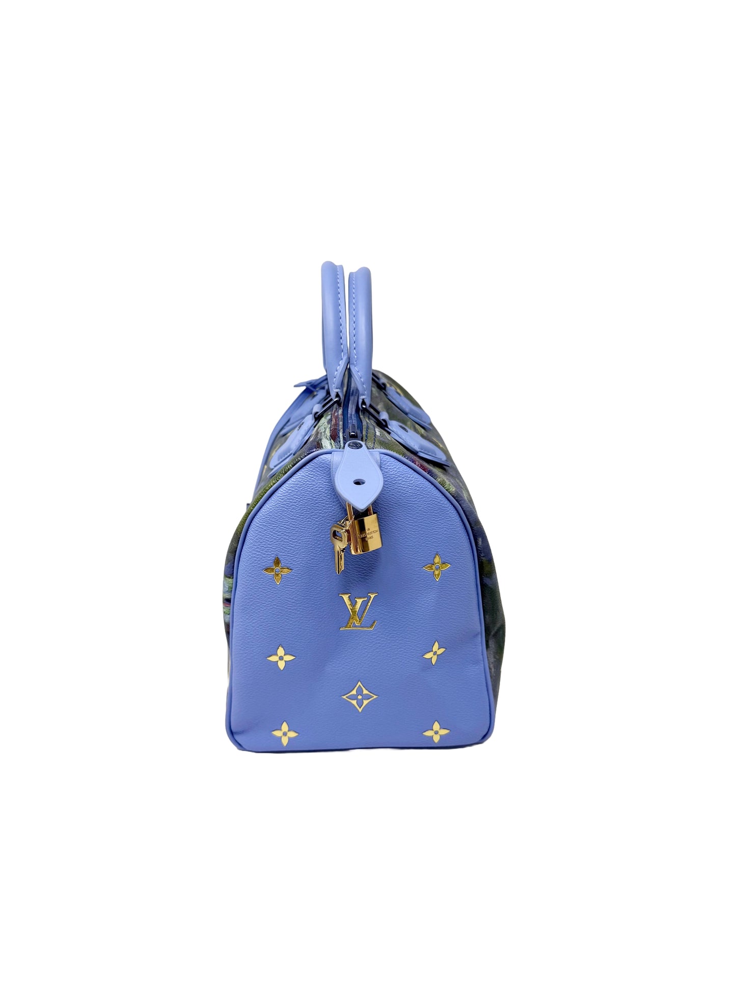 Louis Vuitton x Jeff Koons Speedy 30 Monet Lilies Masters Collection