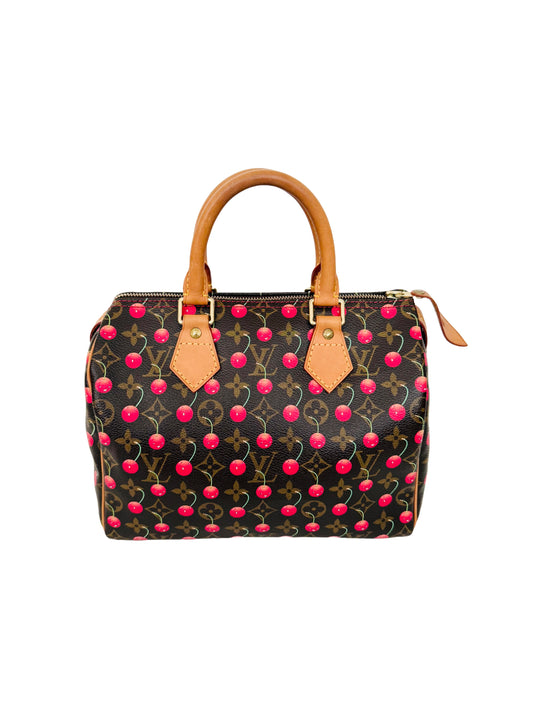 Louis Vuitton Takashi Murakami Monogram Cerises Cherry Speedy 25