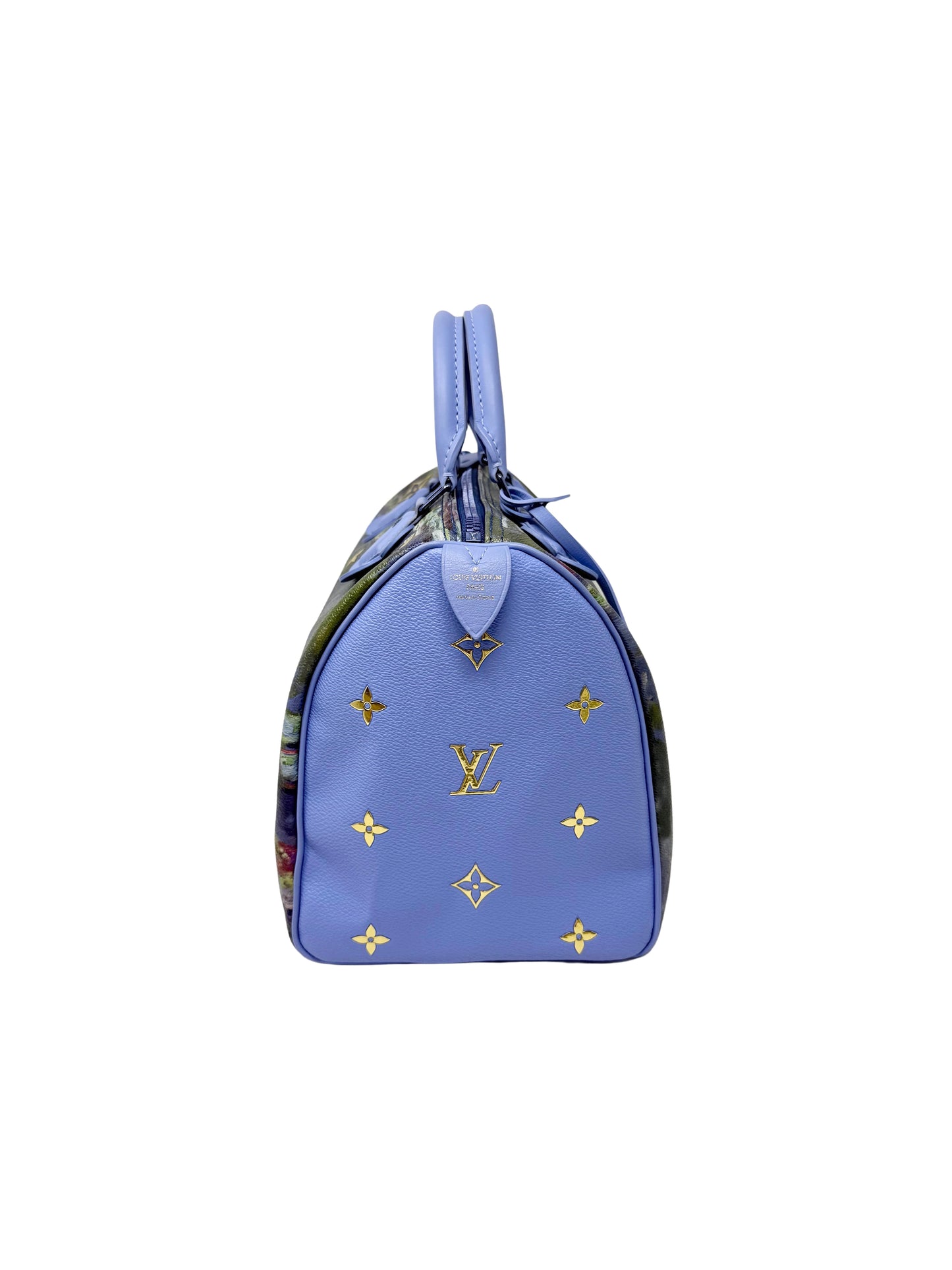 Louis Vuitton x Jeff Koons Speedy 30 Monet Lilies Masters Collection