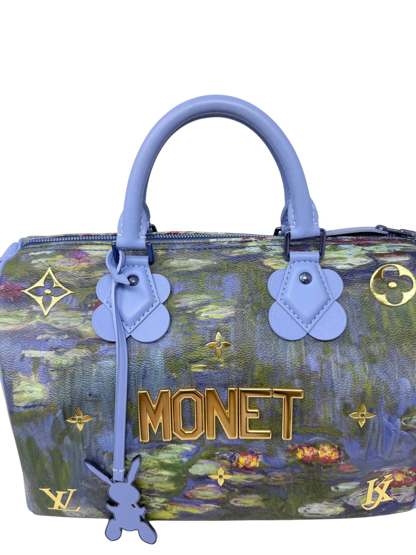 Louis Vuitton x Jeff Koons Speedy 30 Monet Lilies Masters Collection