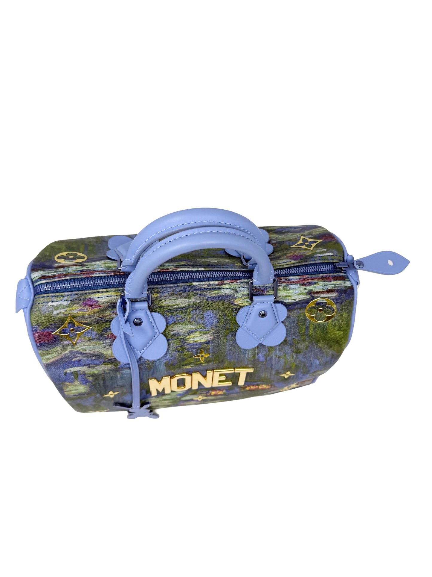 Louis Vuitton x Jeff Koons Speedy 30 Monet Lilies Masters Collection