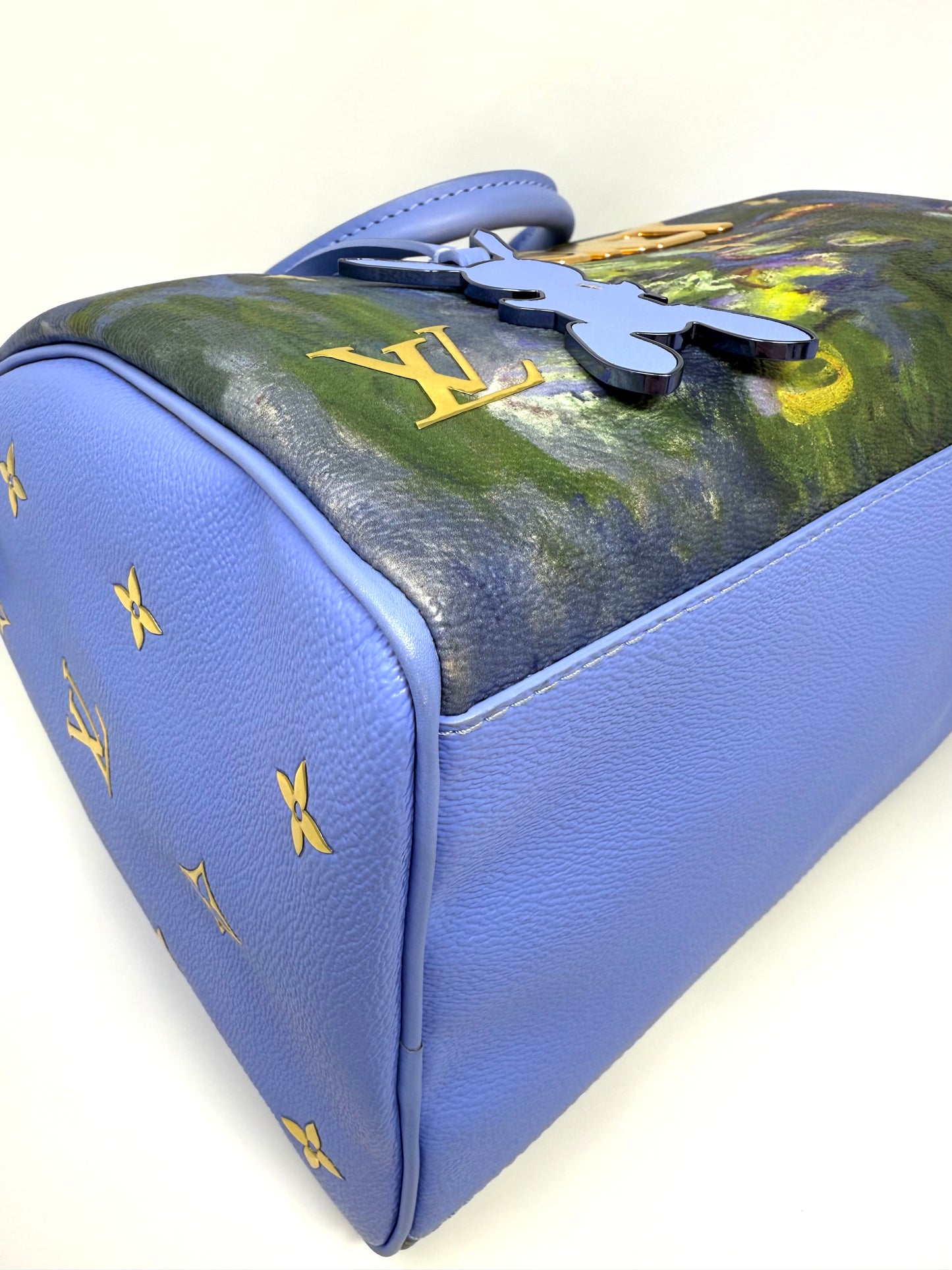 Louis Vuitton x Jeff Koons Speedy 30 Monet Lilies Masters Collection