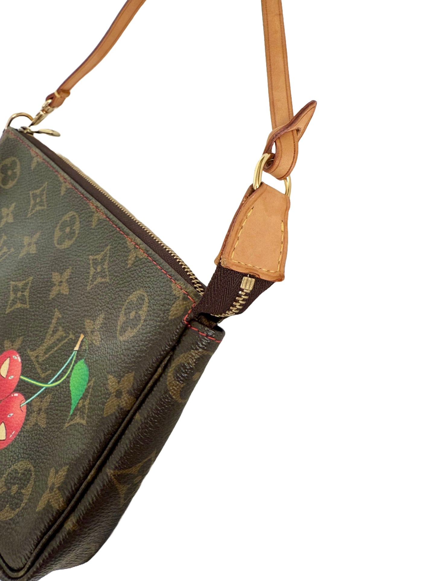 Louis Vuitton Takashi Murakami Monogram Cerises Cherry Pochette