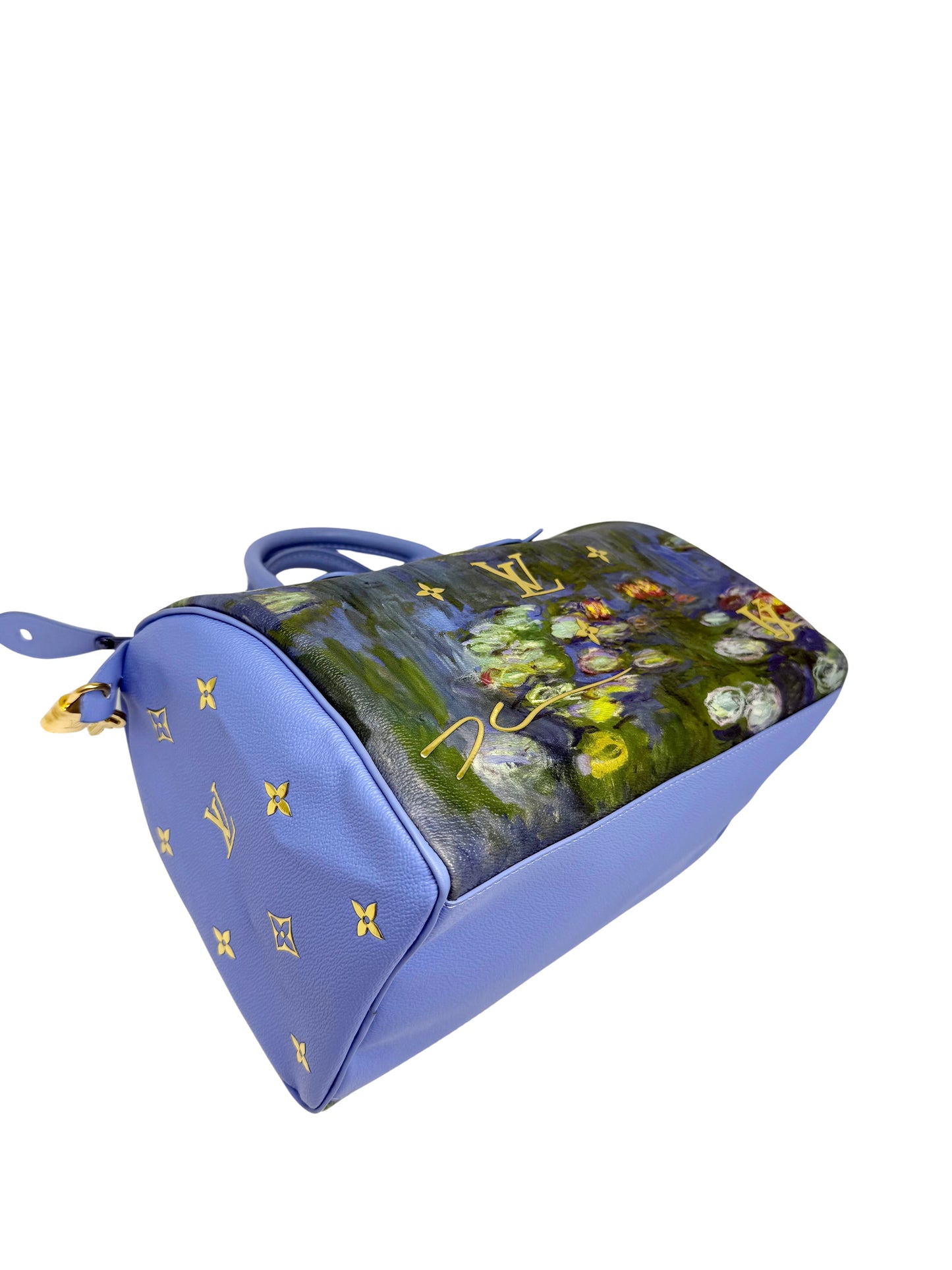 Louis Vuitton x Jeff Koons Speedy 30 Monet Lilies Masters Collection