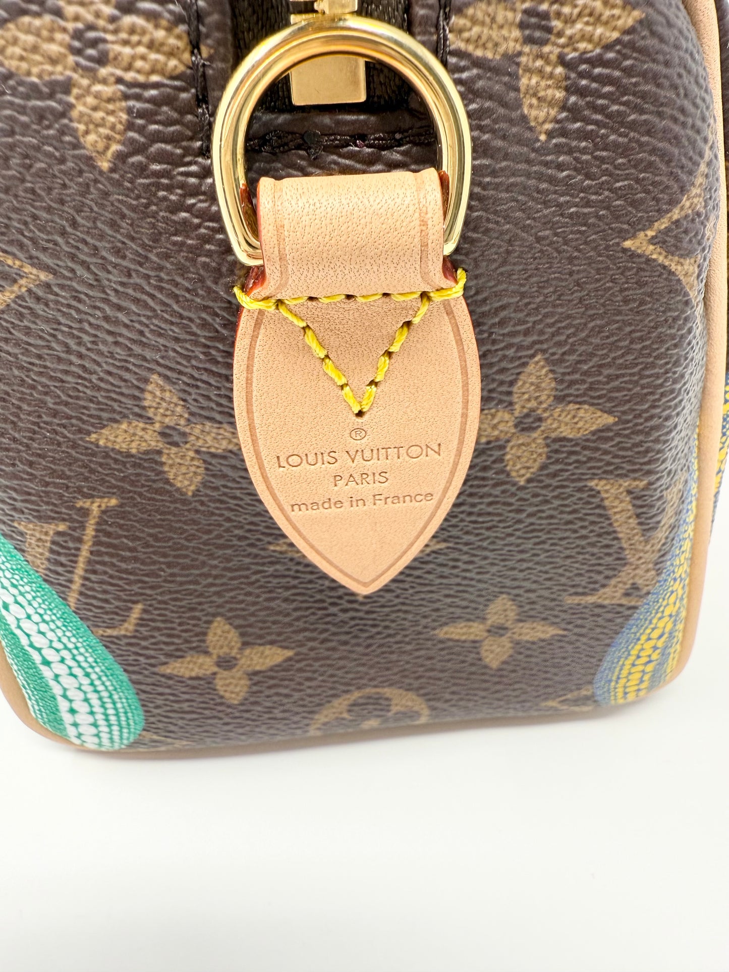 Louis Vuitton Yayoi Kusama Speedy 20 Pumpkin Multicolor Infinity Dots LV x YK