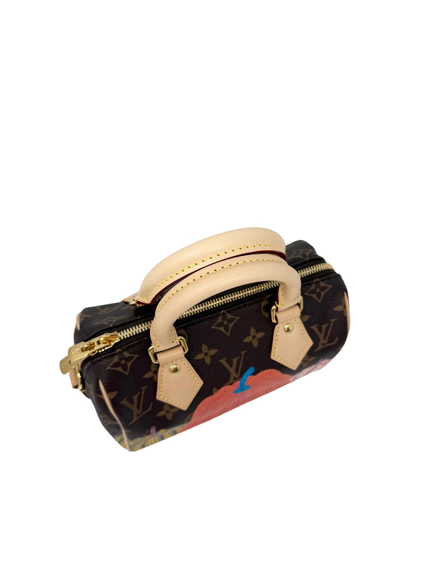 Louis Vuitton Yayoi Kusama Speedy 20 Pumpkin Multicolor Infinity Dots LV x YK