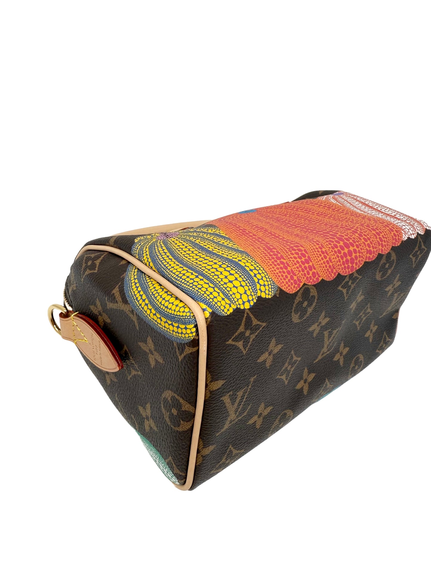 Louis Vuitton Yayoi Kusama Speedy 20 Pumpkin Multicolor Infinity Dots LV x YK