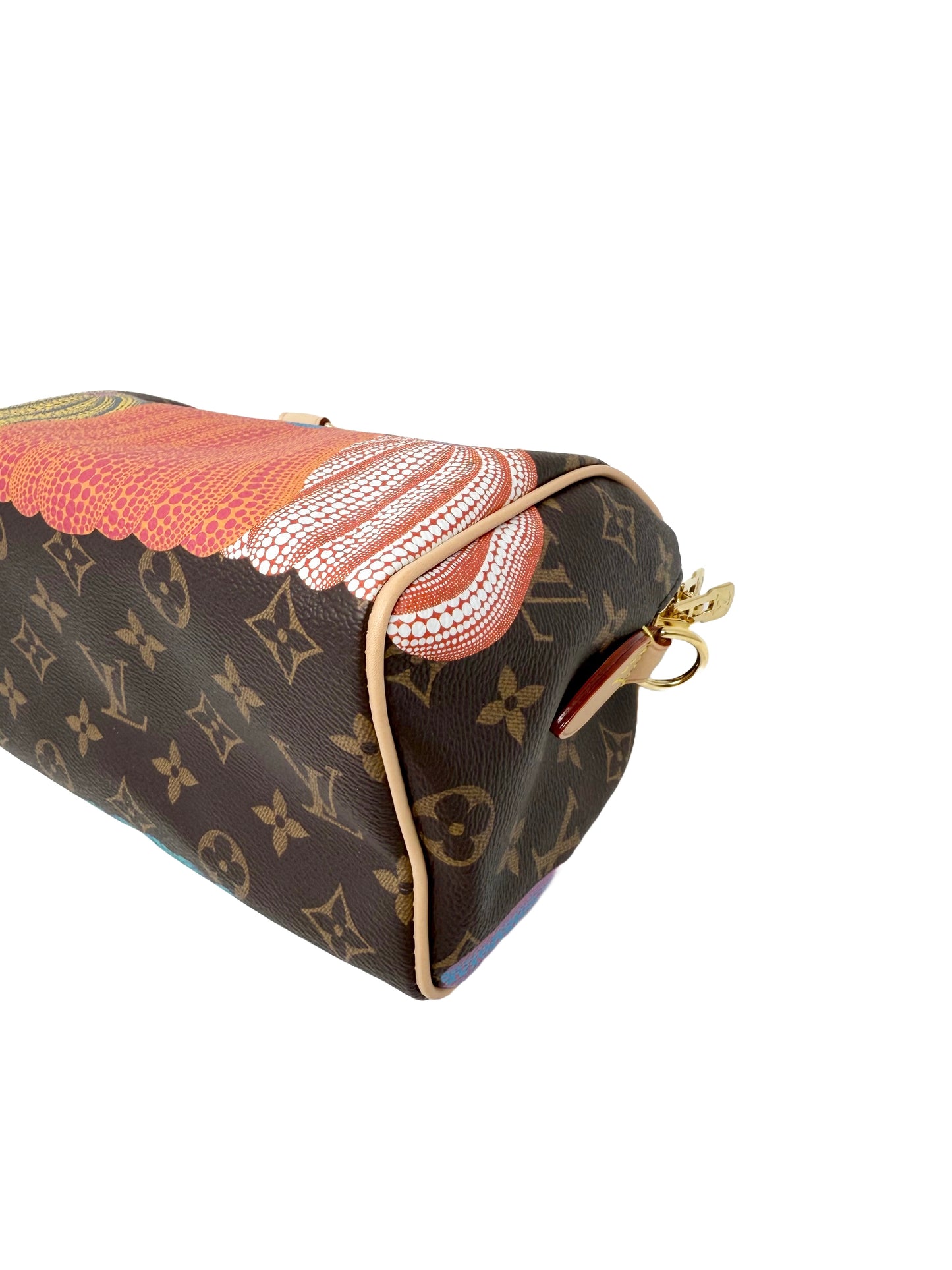 Louis Vuitton Yayoi Kusama Speedy 20 Pumpkin Multicolor Infinity Dots LV x YK