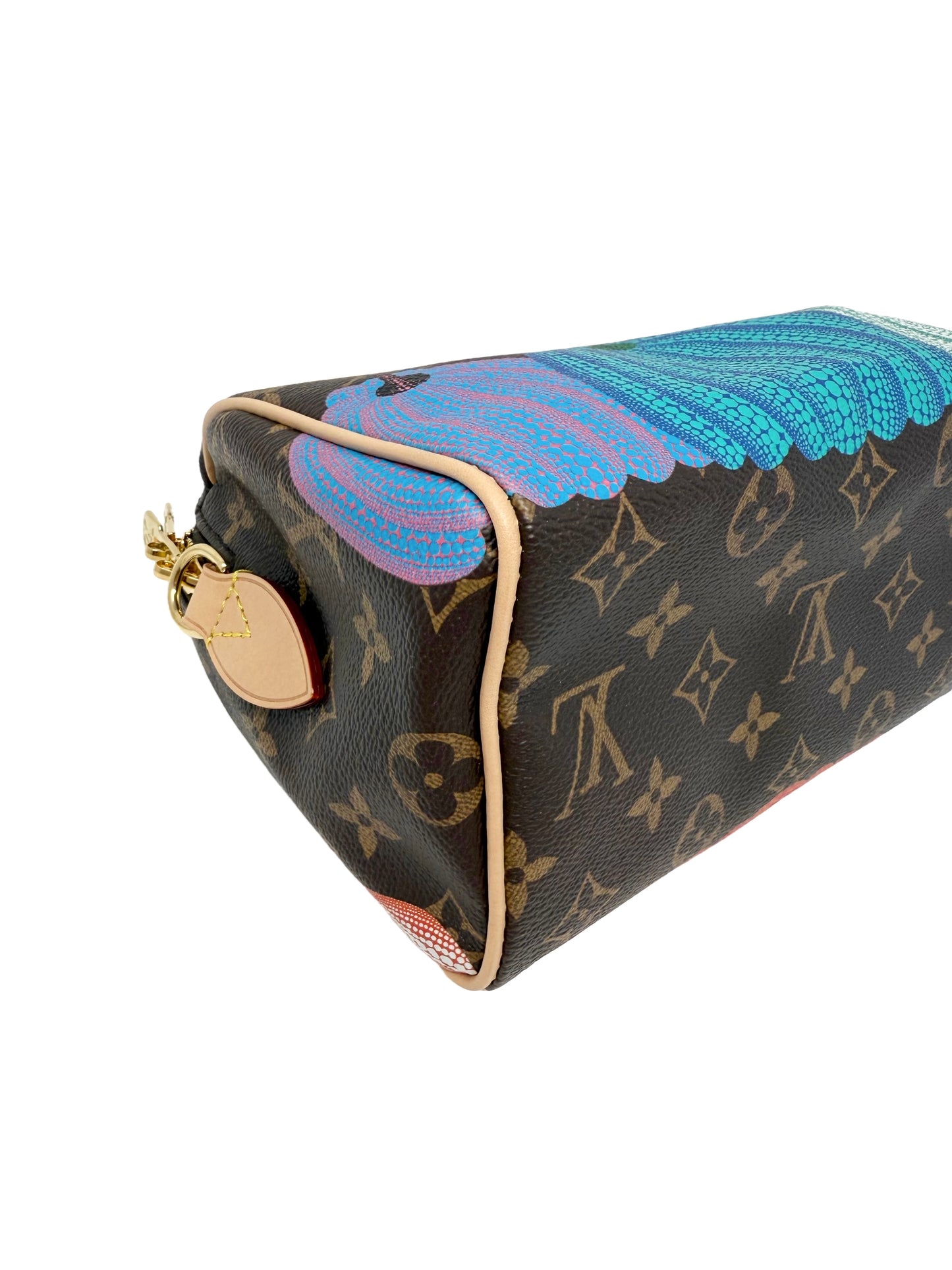 Louis Vuitton Yayoi Kusama Speedy 20 Pumpkin Multicolor Infinity Dots LV x YK