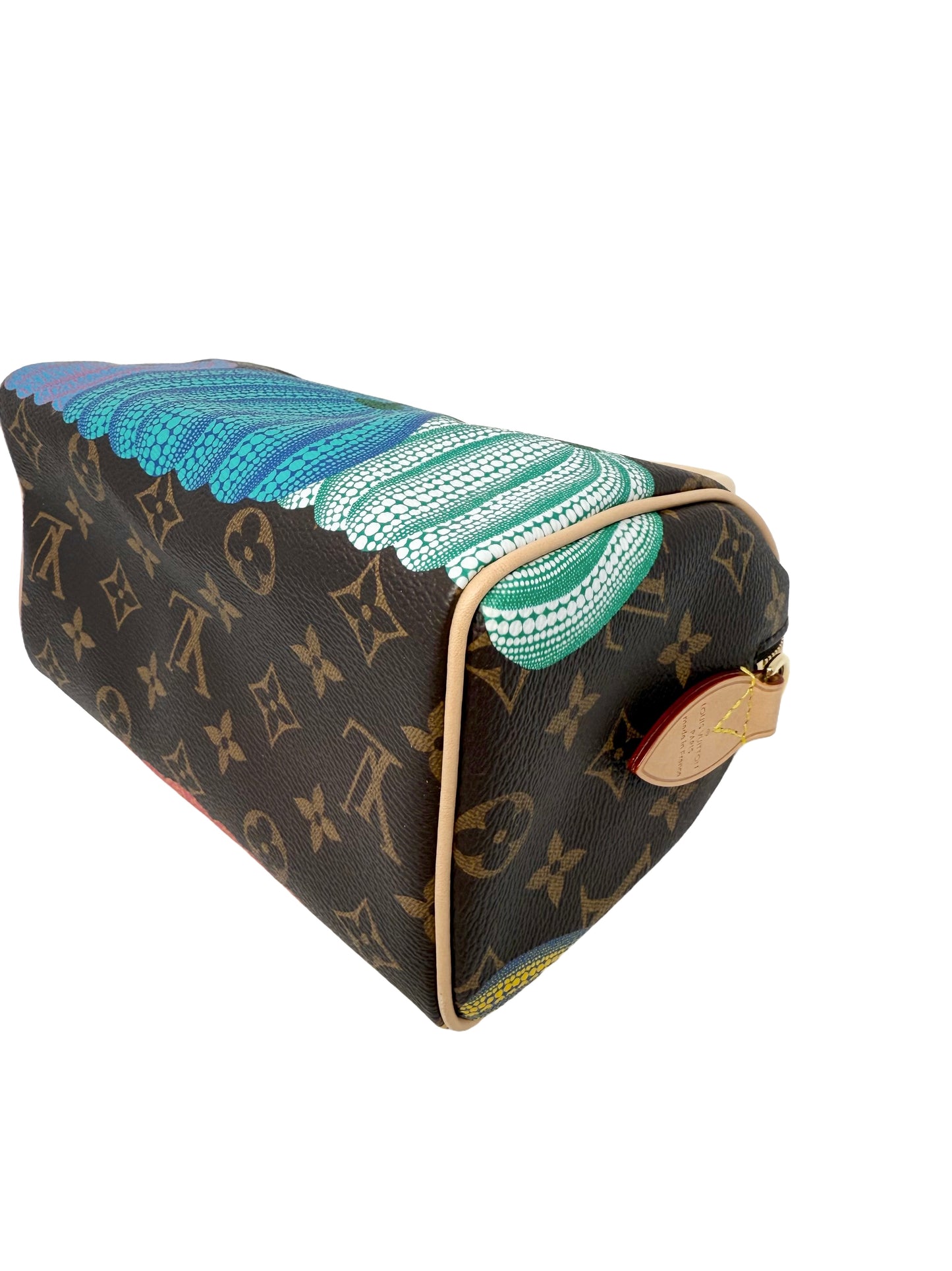 Louis Vuitton Yayoi Kusama Speedy 20 Pumpkin Multicolor Infinity Dots LV x YK